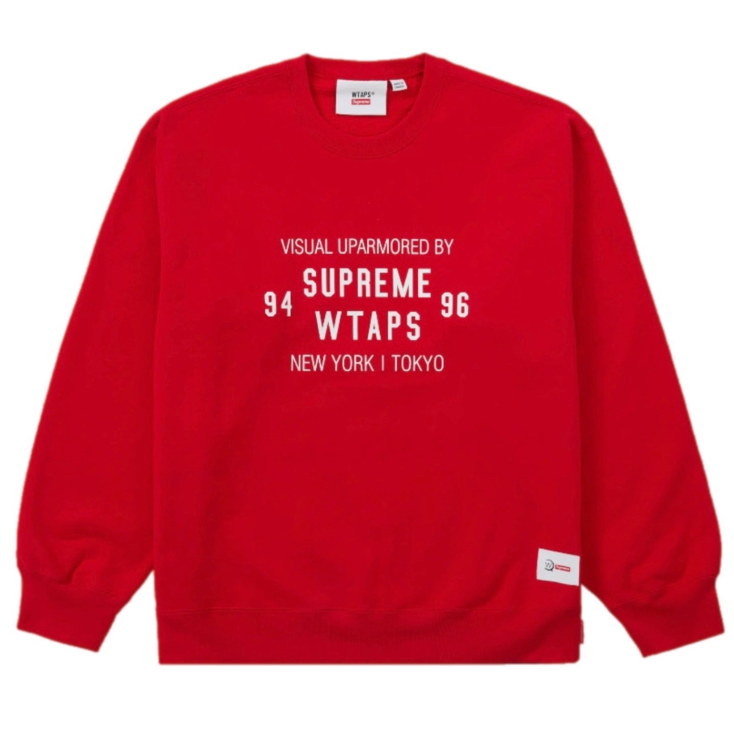 Supreme x WTAPS Crewneck Red