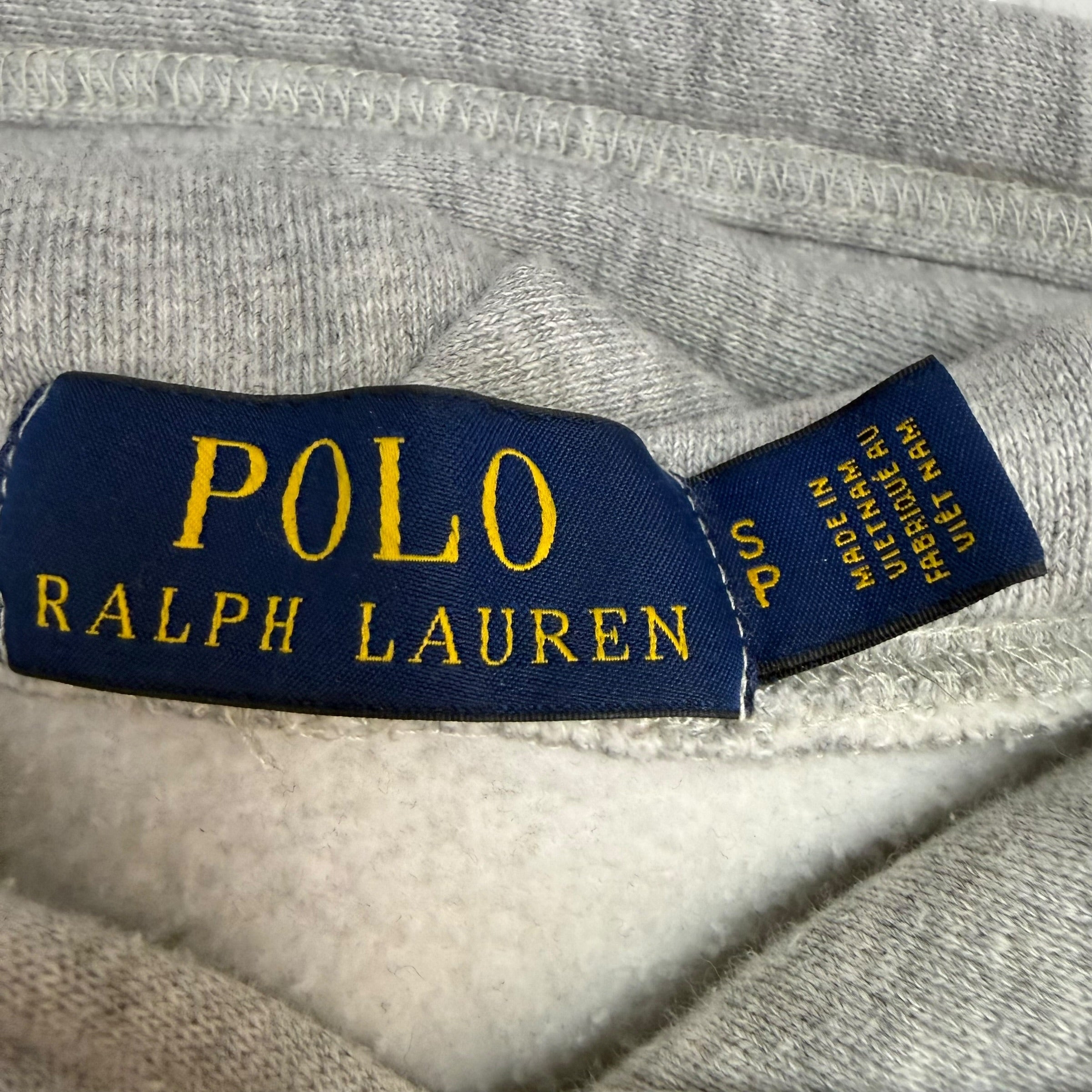 Vintage Polo Ralph Lauren Hoodie Grey