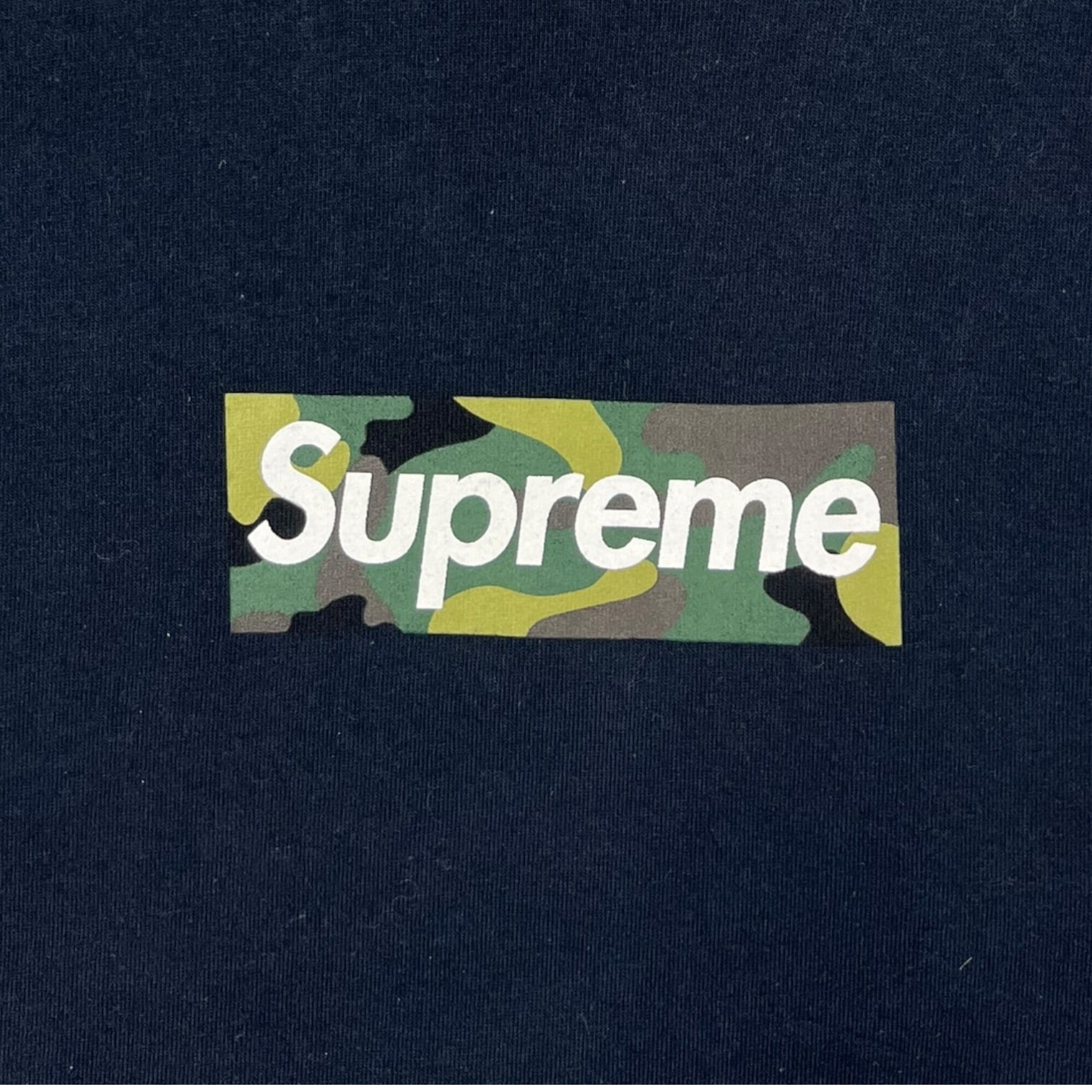 Supreme Box Logo Tee (FW23) Navy