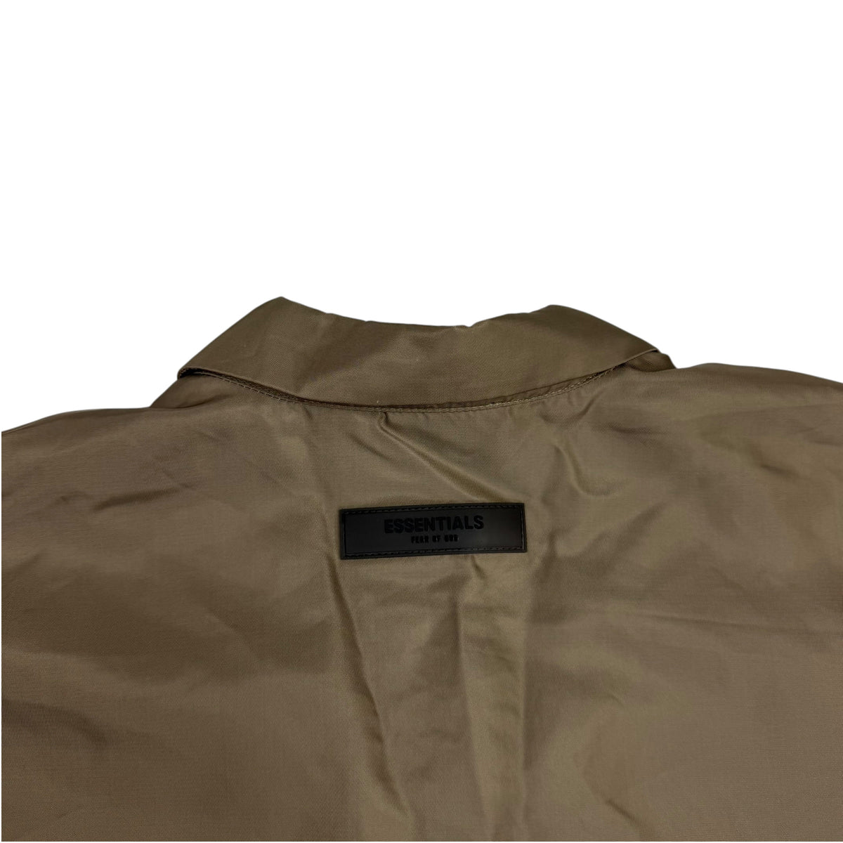 Fear of God Essentials Short Sleeve Nylon Shirt Wood