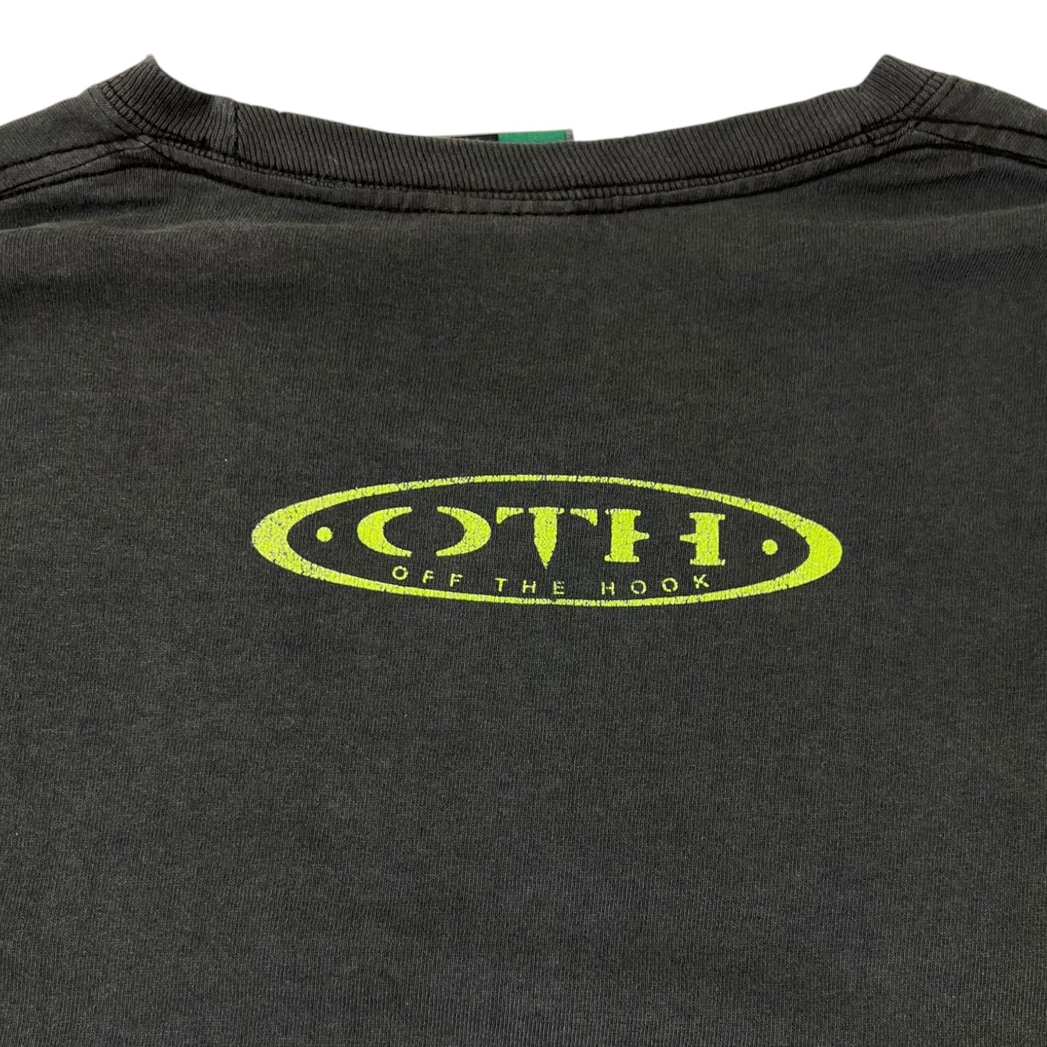 Vintage Off The Hook Skateboard Long Sleeve T-Shirt Black