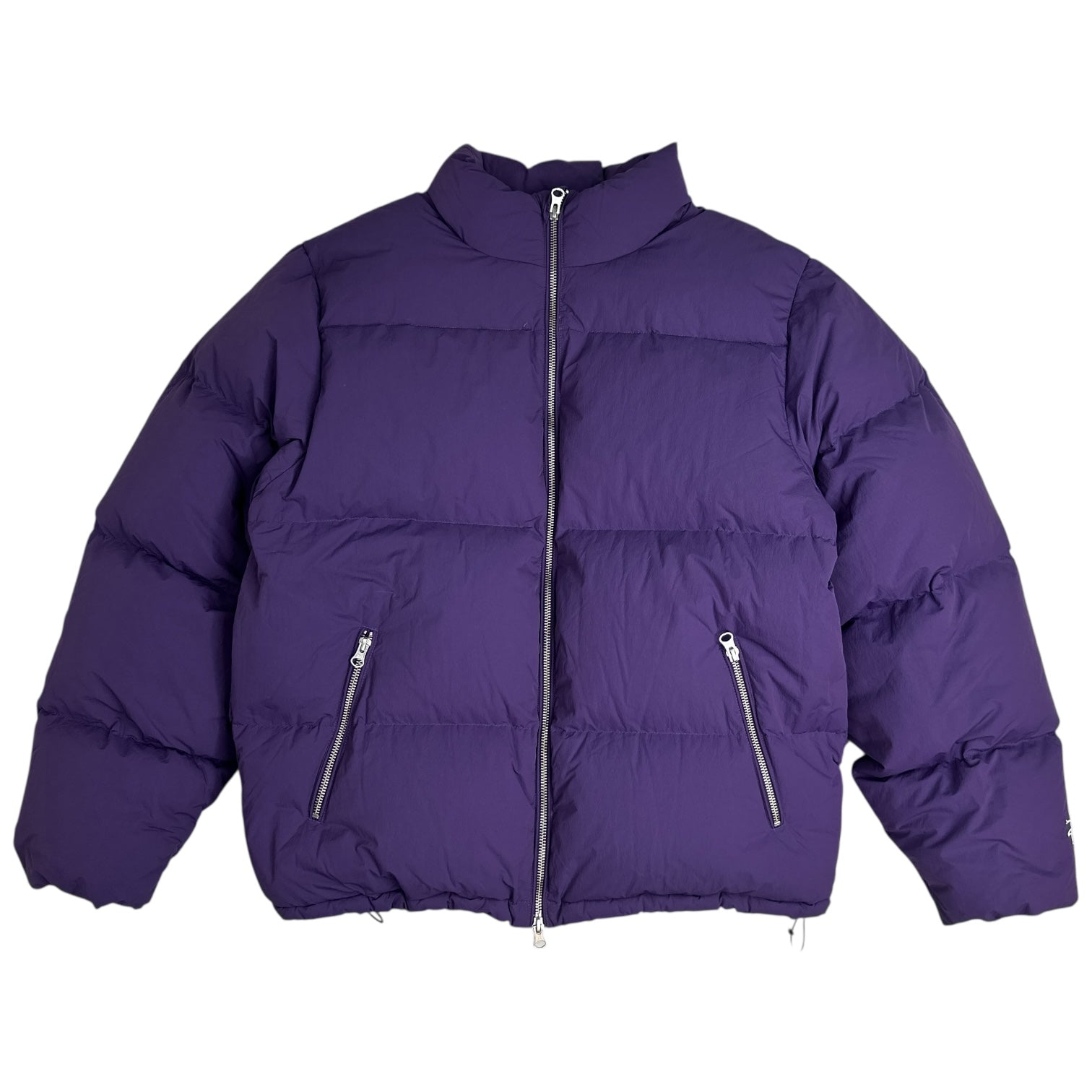 Stussy Nylon Down Puffer Jacket Purple