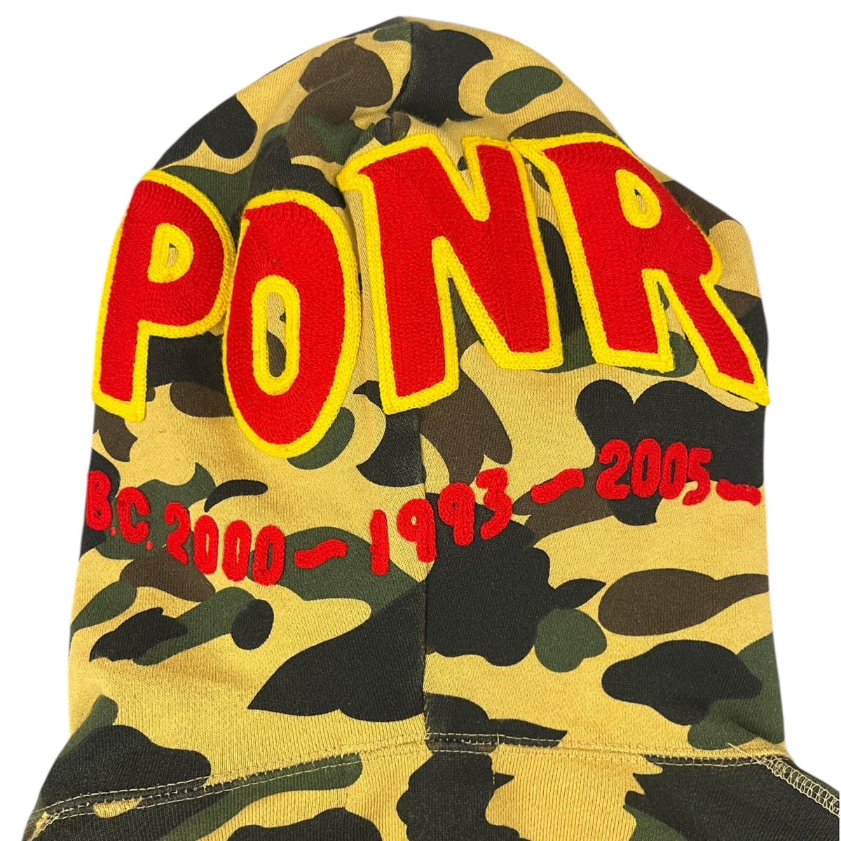 A Bathing Ape 1st Camo 2nd PONR Shark Full Zip Hoodie
