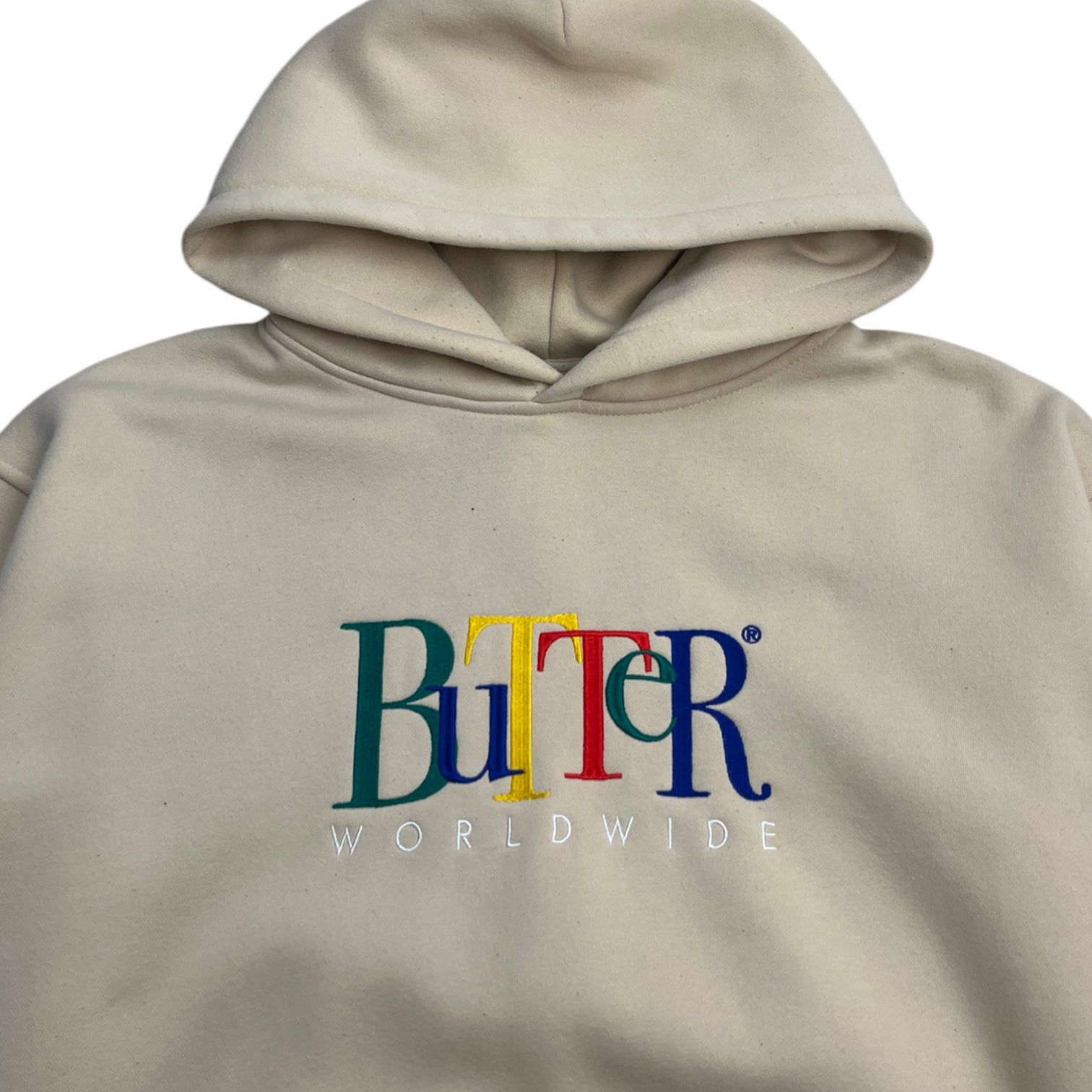 Butter Goods Jumble Embroidered Logo Hoodie