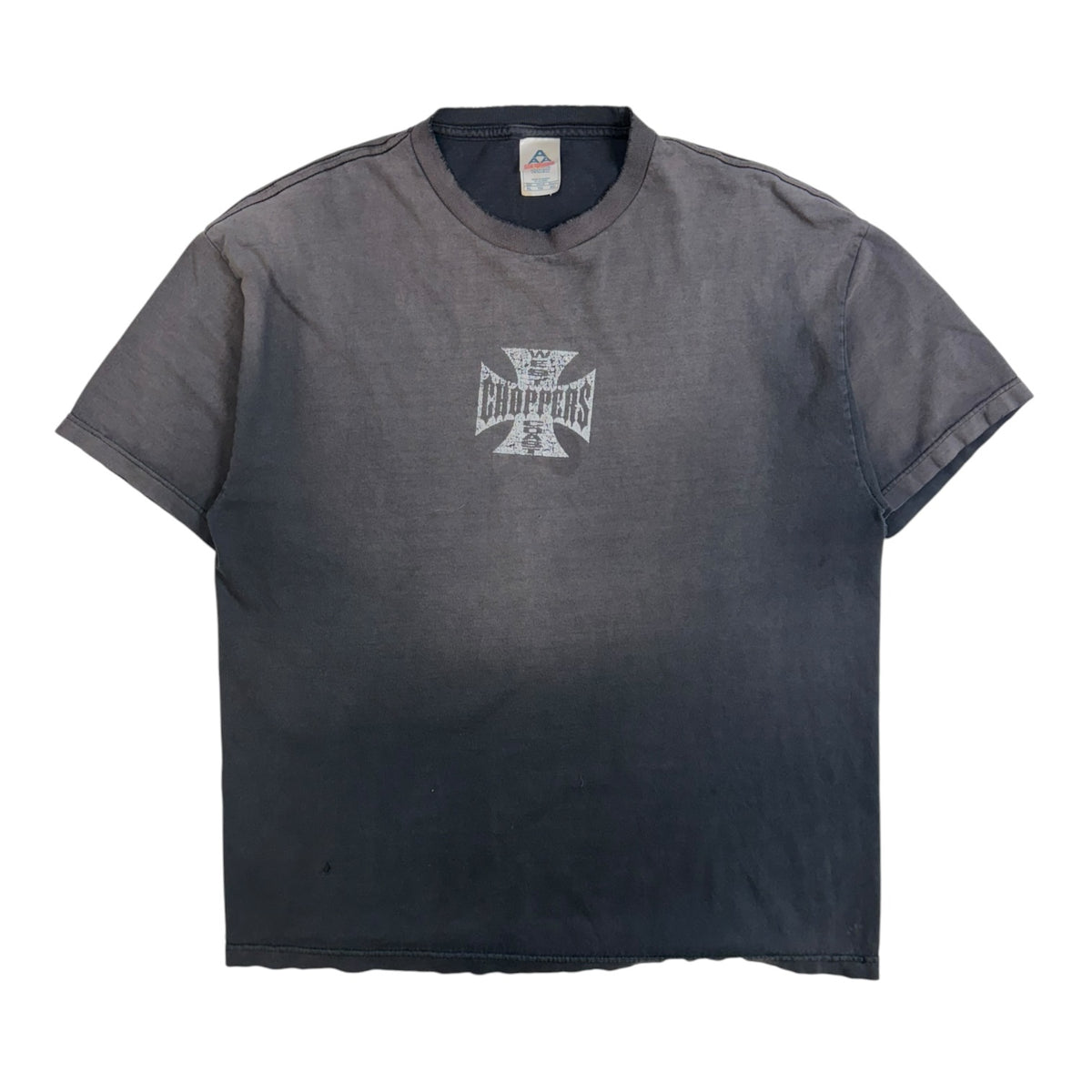 Vintage West Coast Choppers T-Shirt Faded Black