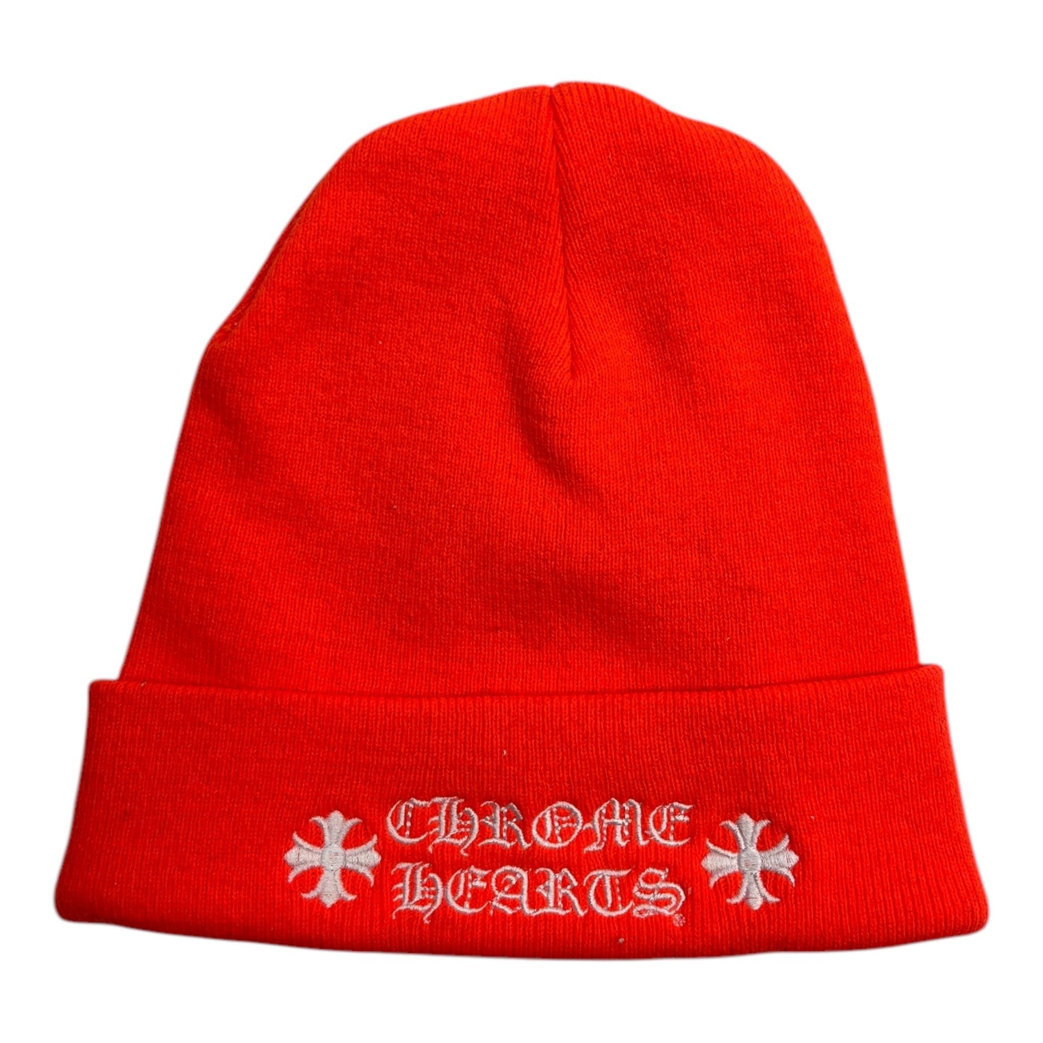 Chrome Hearts Beanie Safety Orange