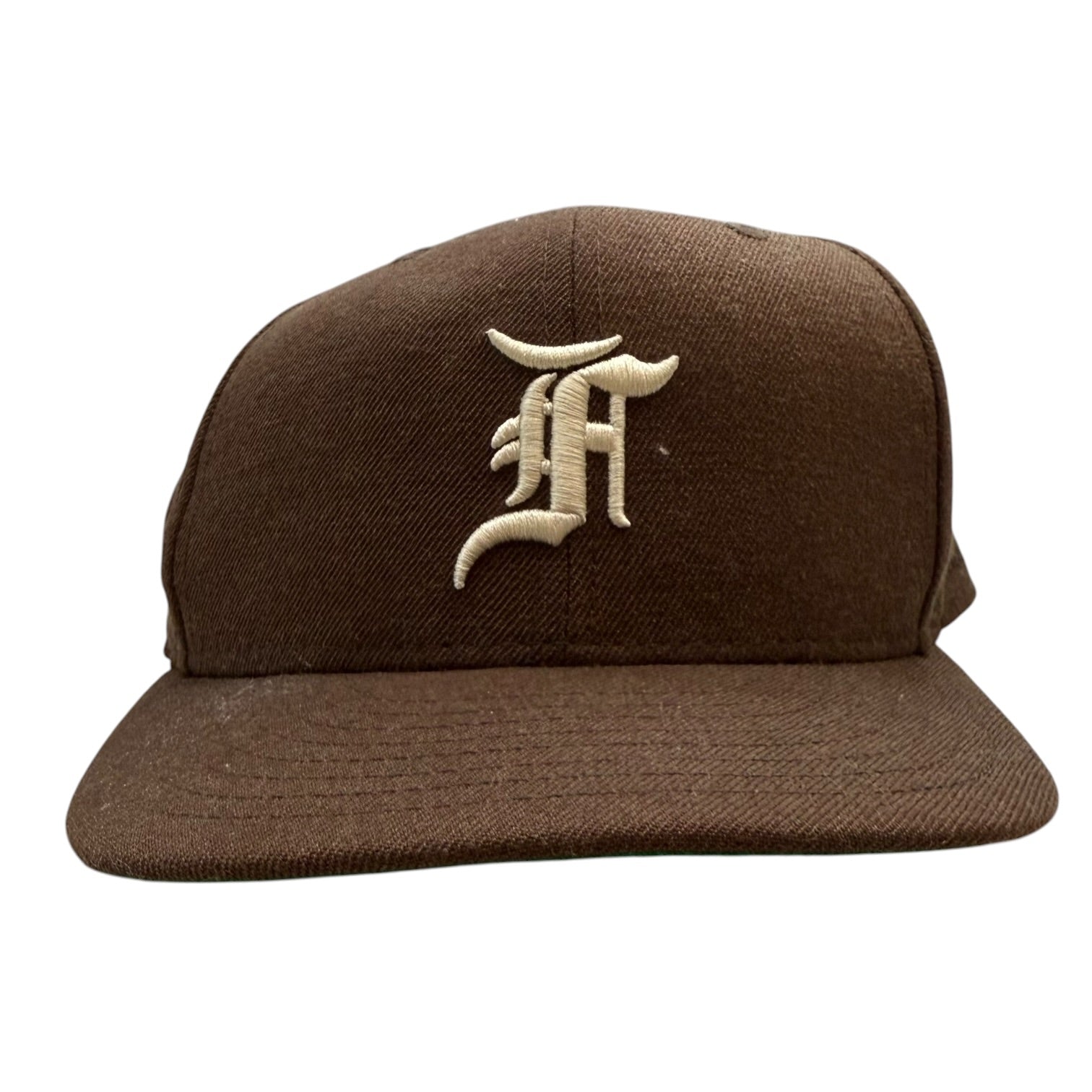 Fear Of God Essentials New Era Fitted Hat Brown