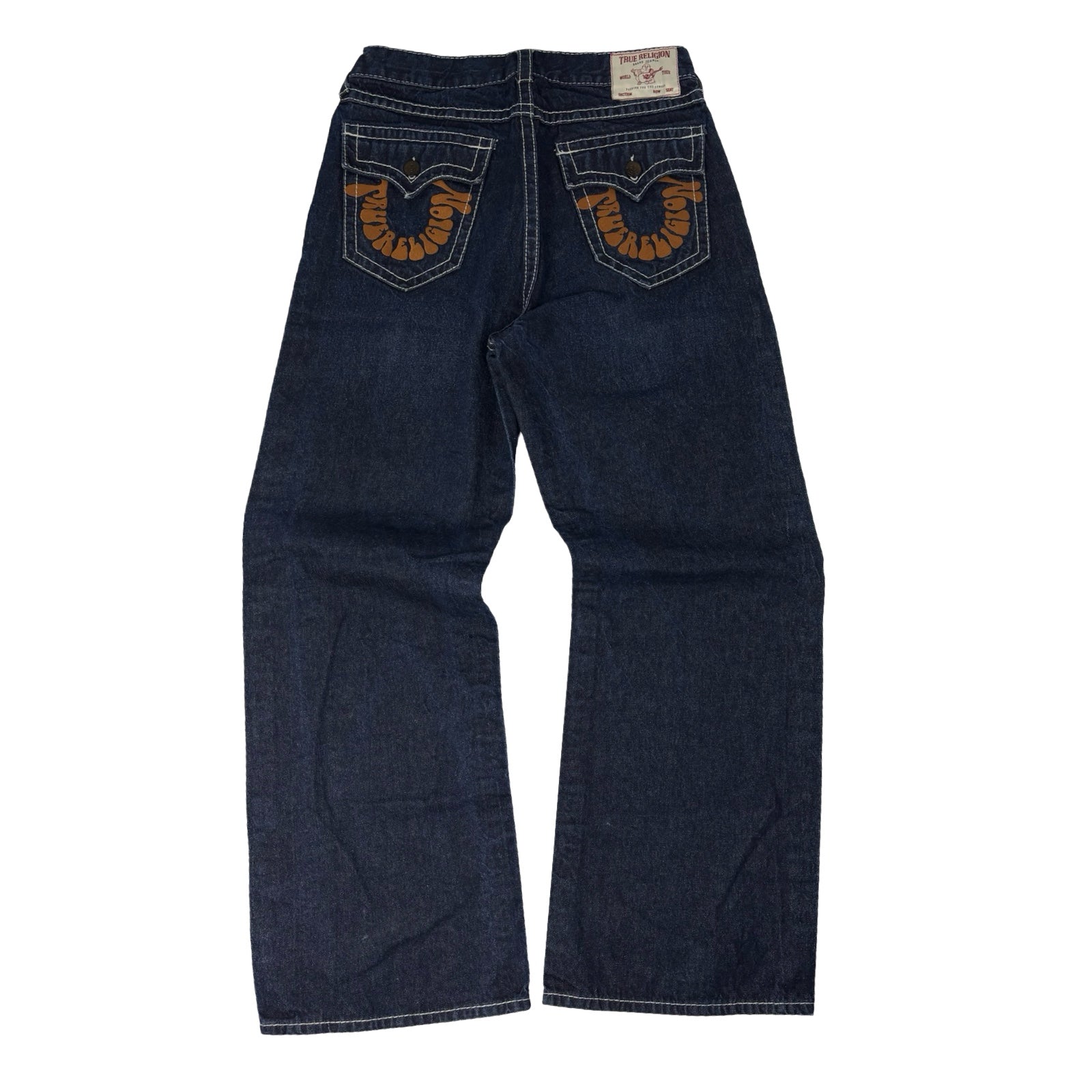 そ*ん様 true religion デニム True Religion Vinny Ultra Baggy Denim Embroidered Bottoms
