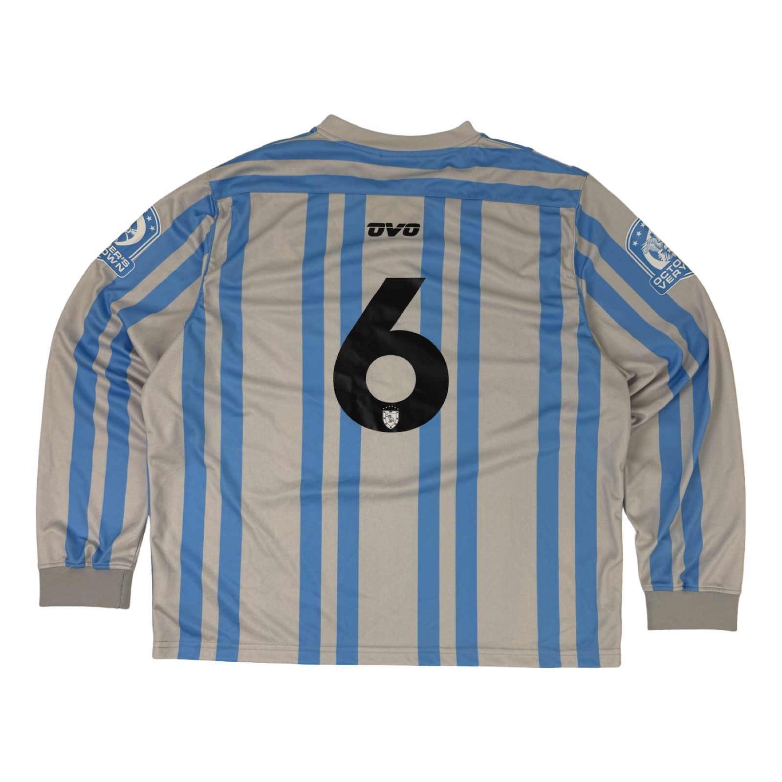 October's Very Own Stripe Soccer Jersey Grey/Blue