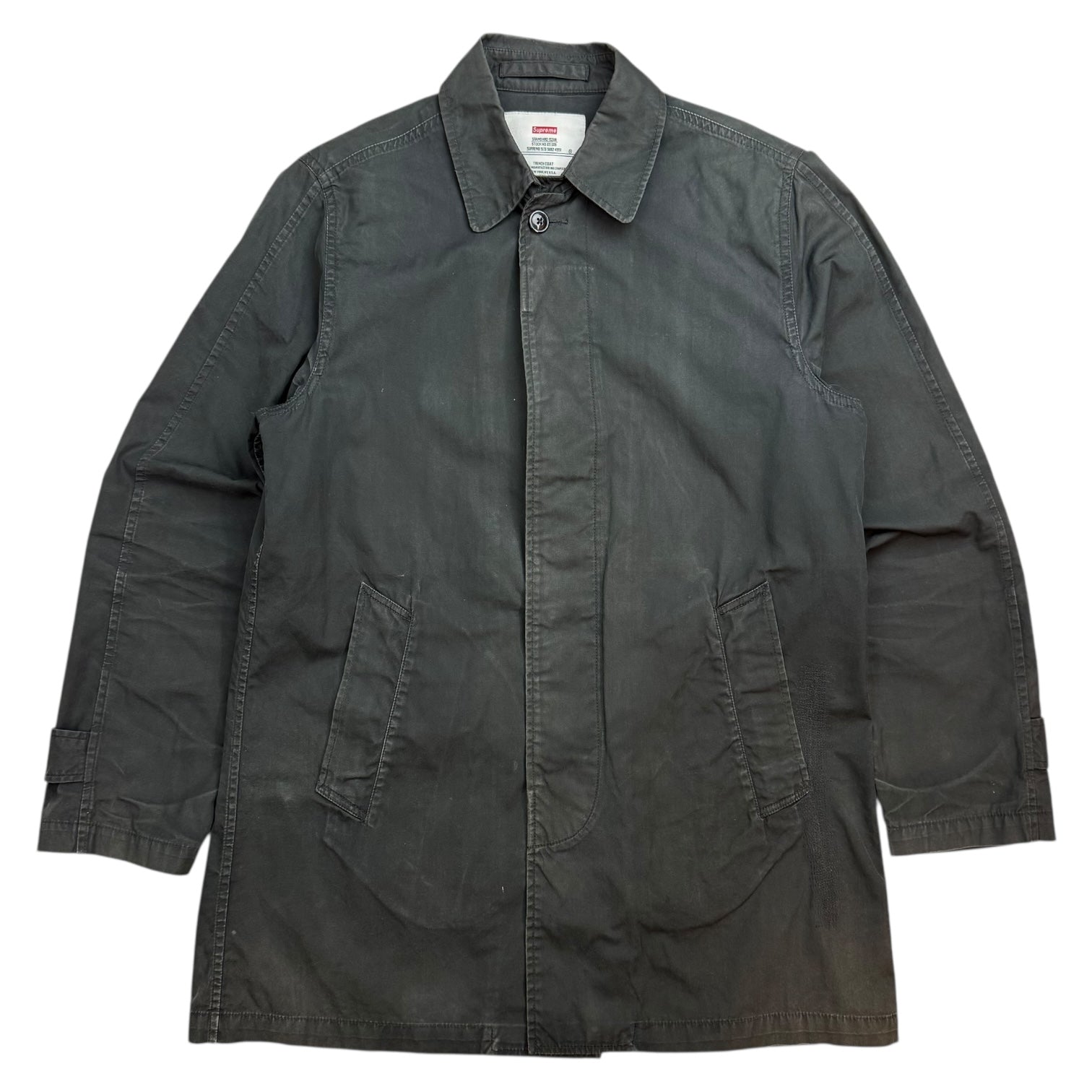 Supreme x The Misfits Trench Coat Black