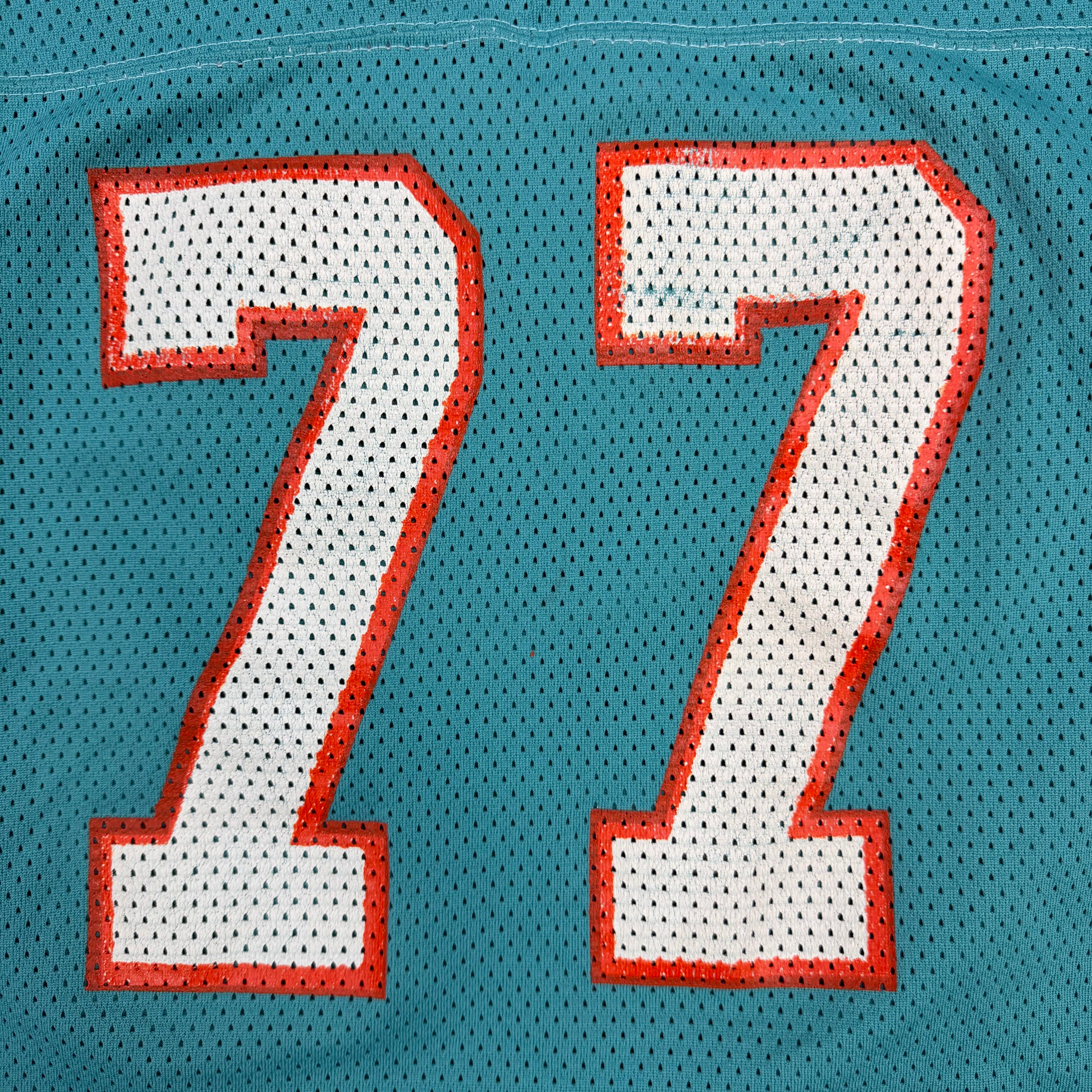 Vintage Saxon Athletic Football Jersey Teal