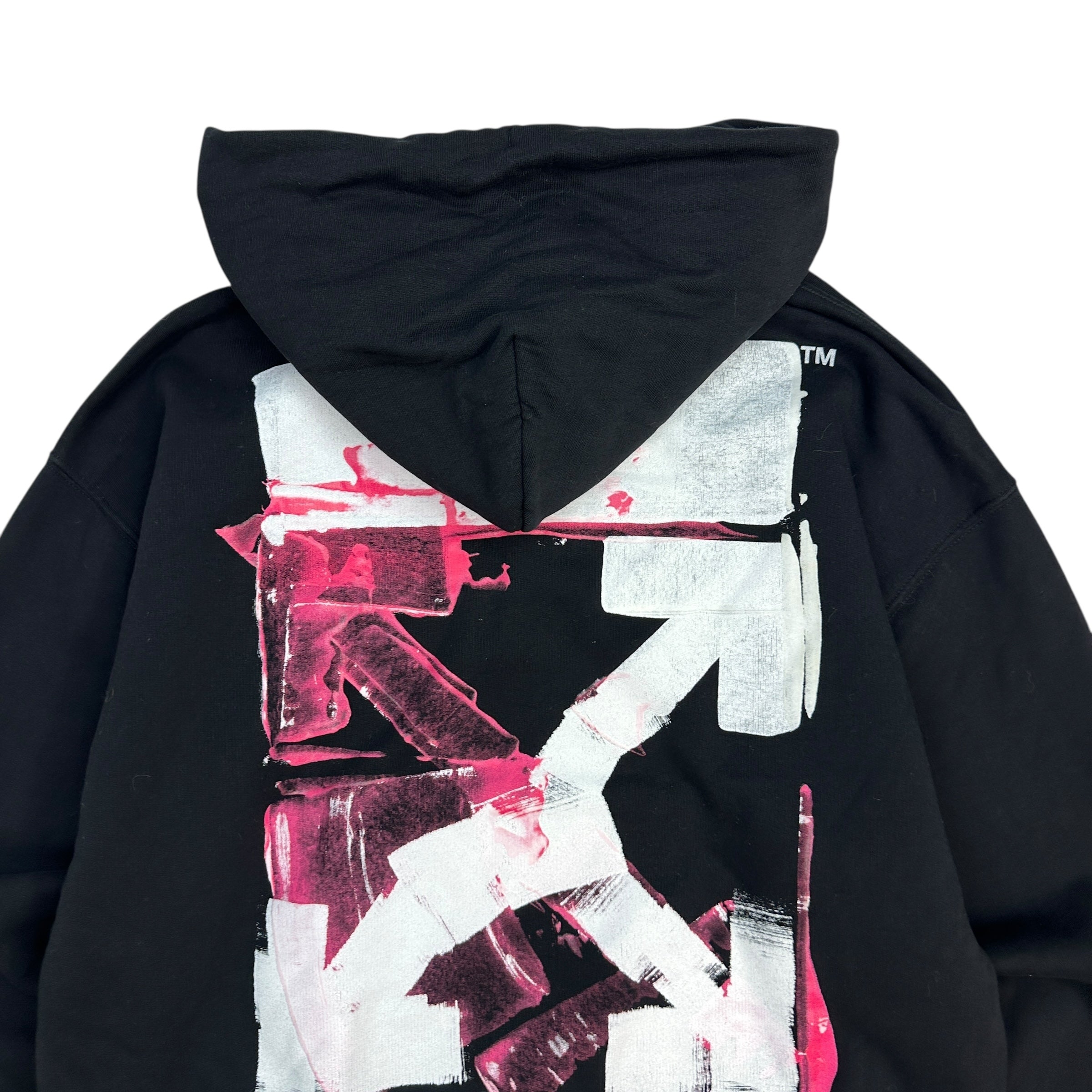 Off-White Acrylic Arrows Over Hoodie Black
