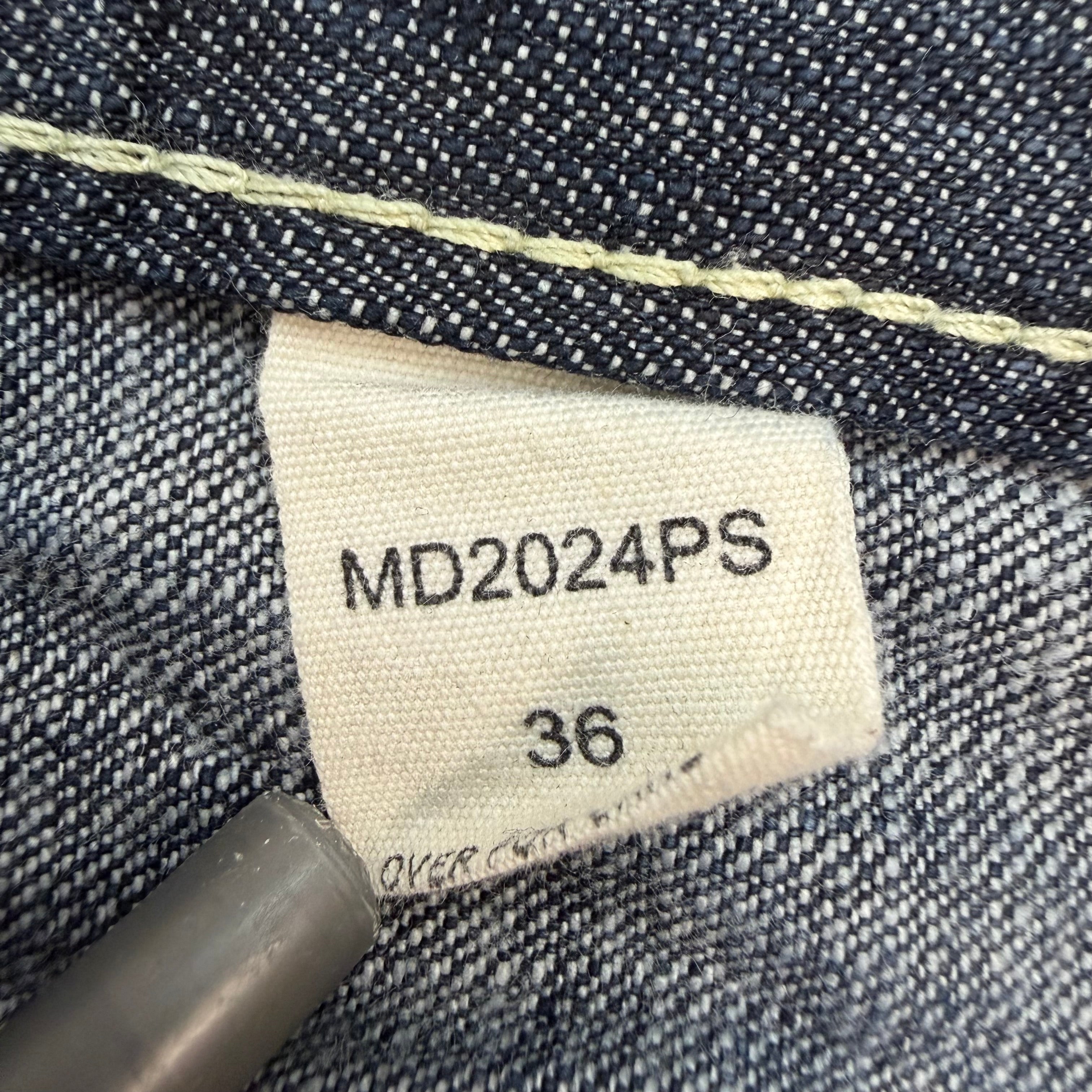 Vintage Laguna Beach Double Stitch Embroidered Jeans Blue