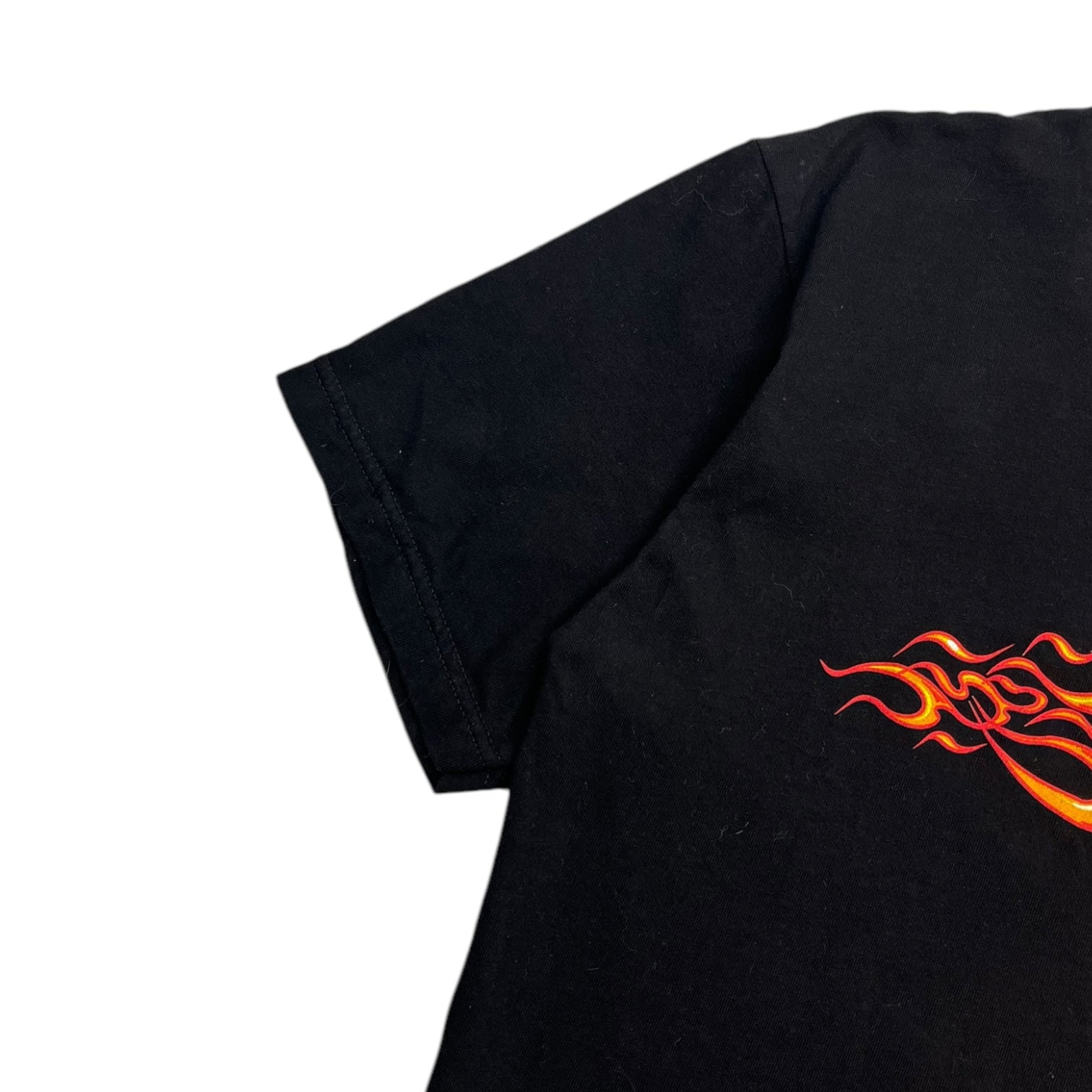 1999 Harley Davidson Flaming Las Vegas T-Shirt