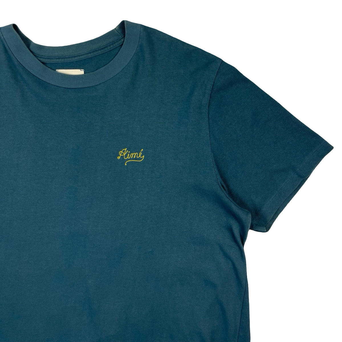 Aime Leon Dore Printed Chain Stitch Tee Blue