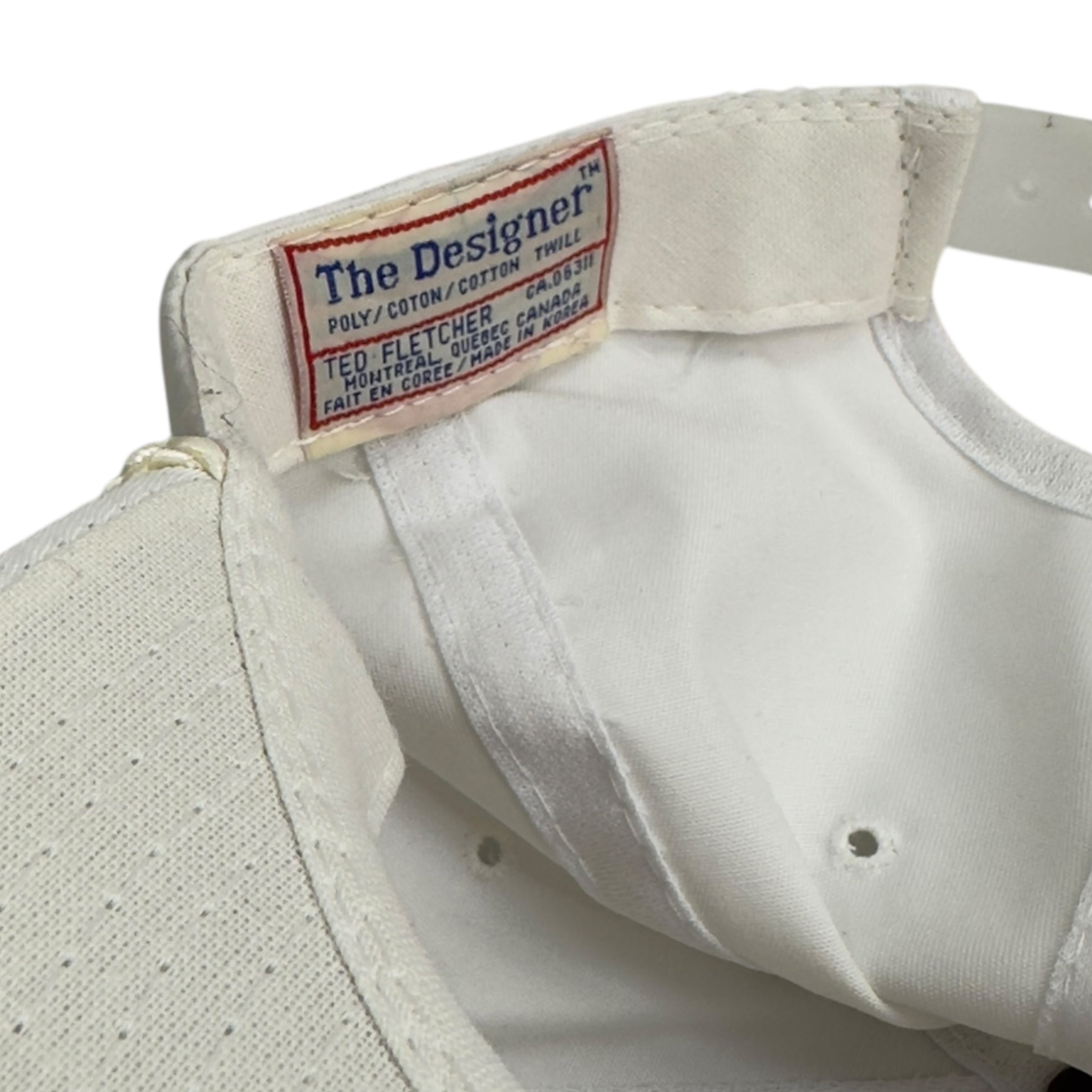 1990 Ted Fletcher Edmonton Oilers Champions Snap Back