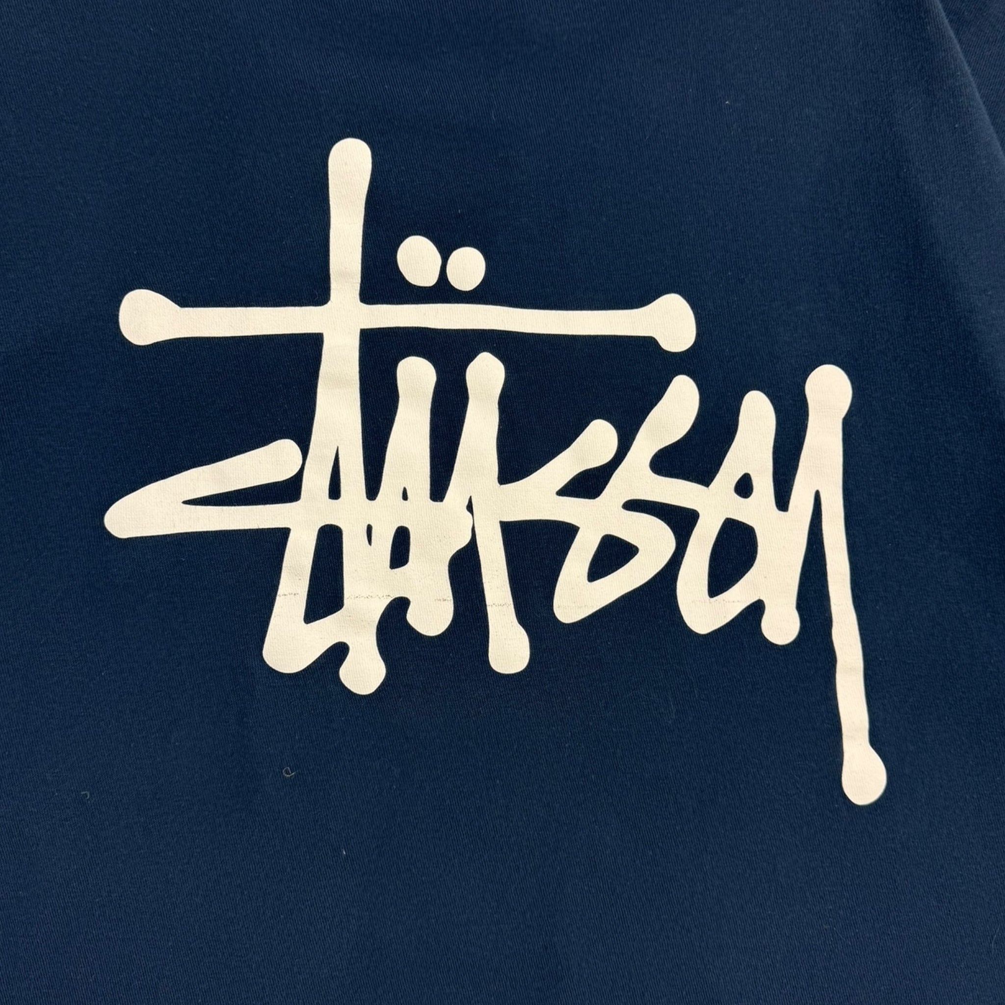 Stüssy Classic Logo T-Shirt Navy