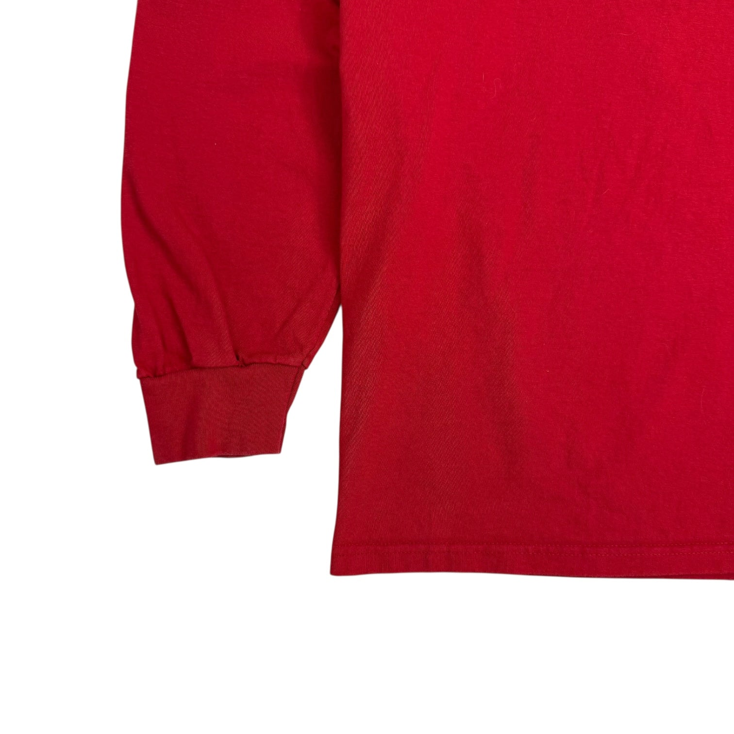 Stussy Script Logo L/S Tee Red