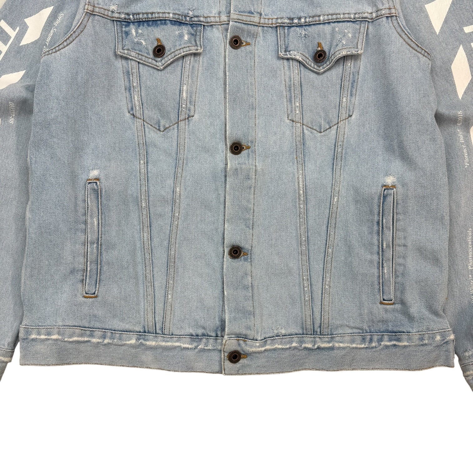 Off-White Temperature Denim Jacket