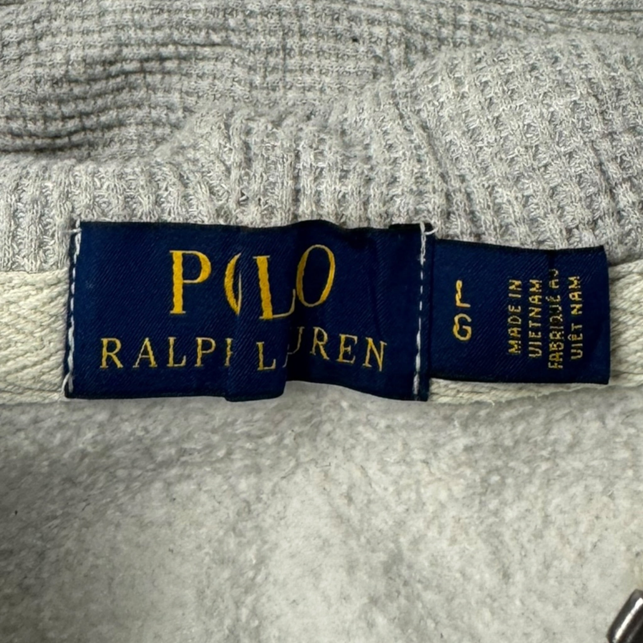 Polo Ralph Lauren Zip Up Hoodie Grey