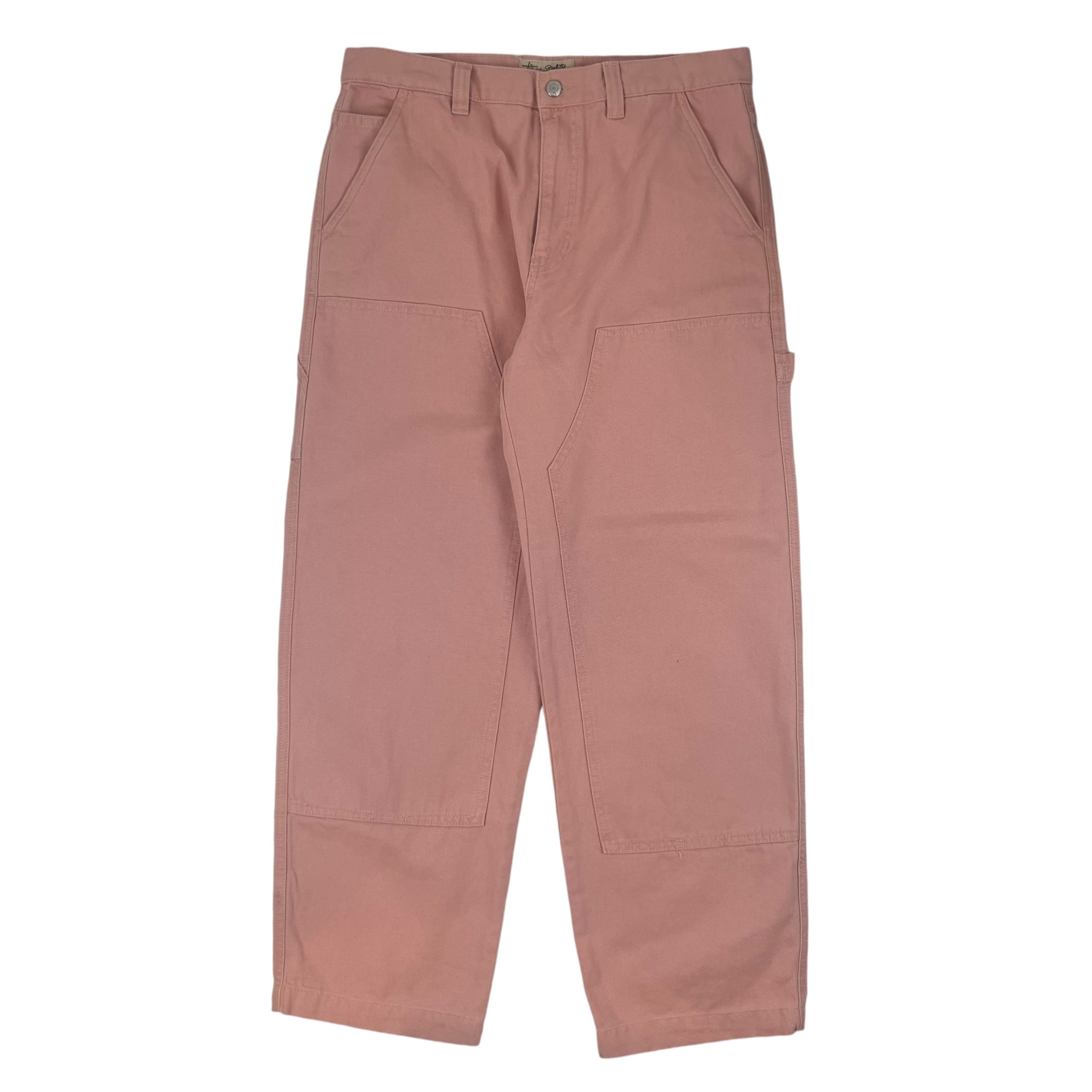 Stussy Denim Carpenter Pants Light Pink