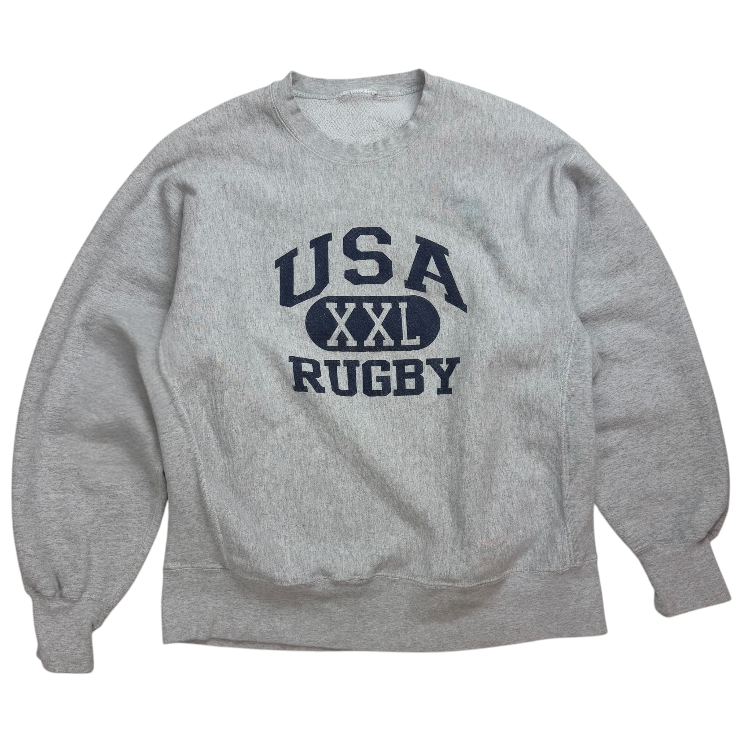 Vintage USA Rugby Crewneck Grey