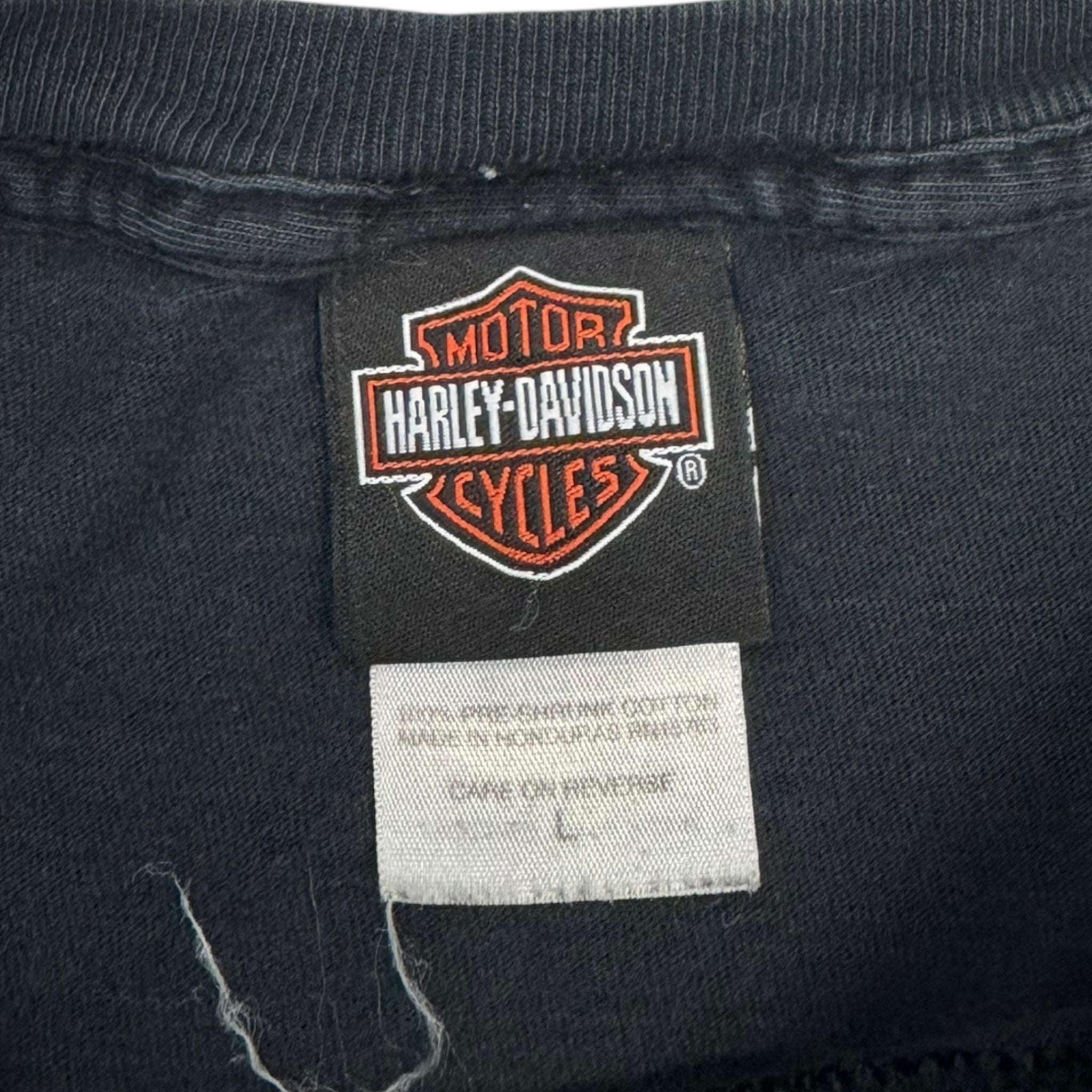 Vintage Harley Davidson Lady Silhouette T-Shirt