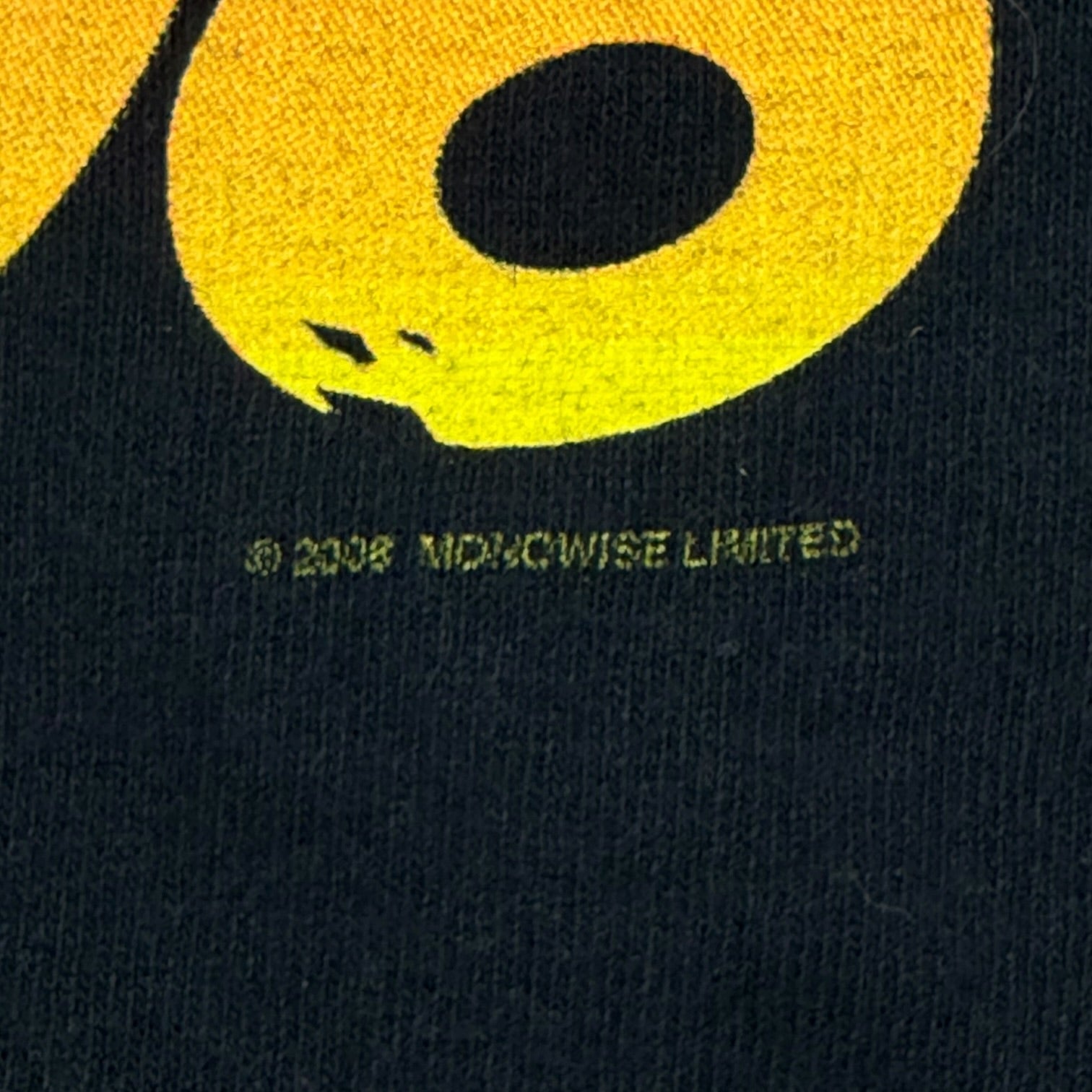 2008 Ozzy Ozbourne ‘The Monsters of Rock’ Calgary Tour T-Shirt Black