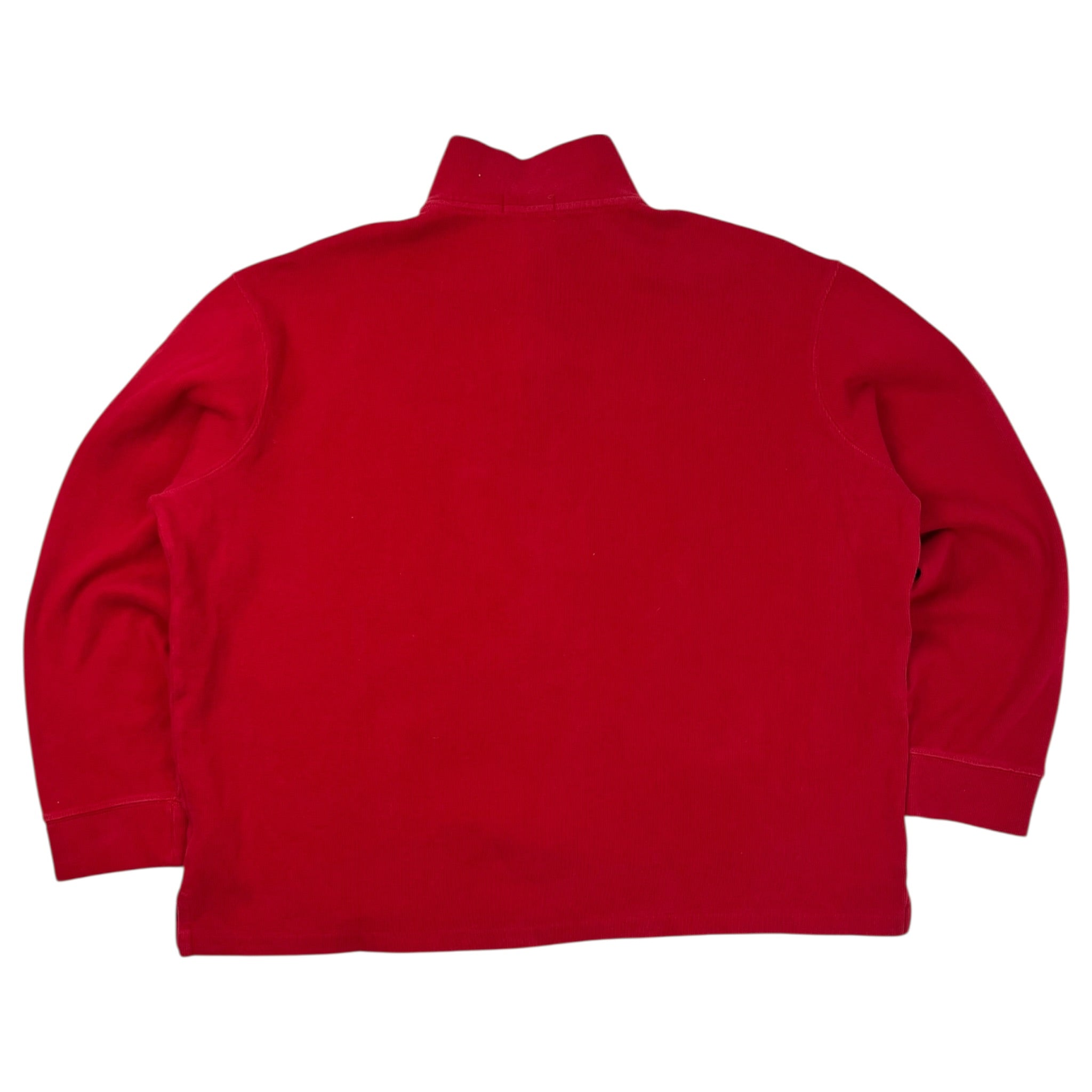 Polo Ralph Lauren Deep Red Quarter Zip Sweater