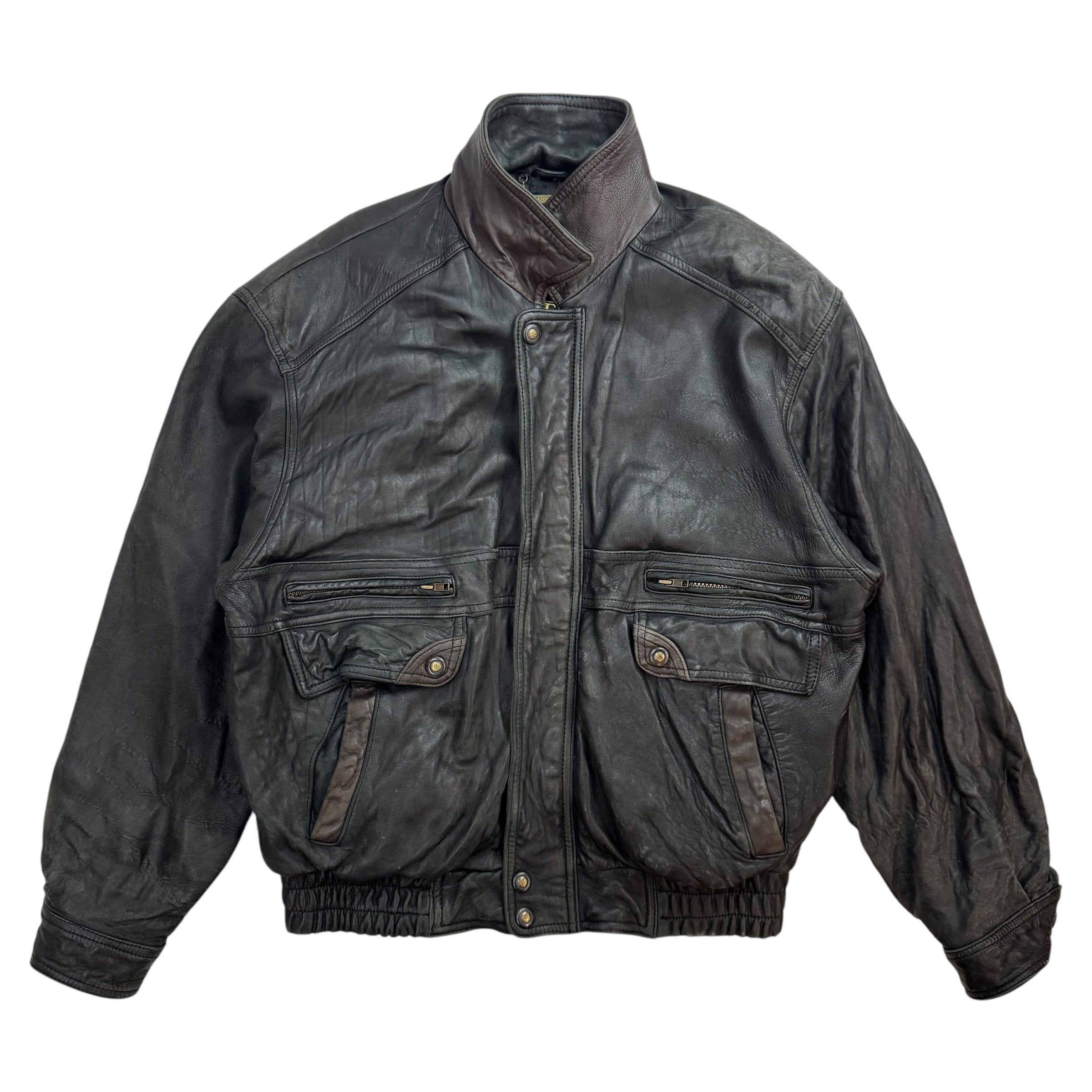 Vintage Danier Leather Jacket Black