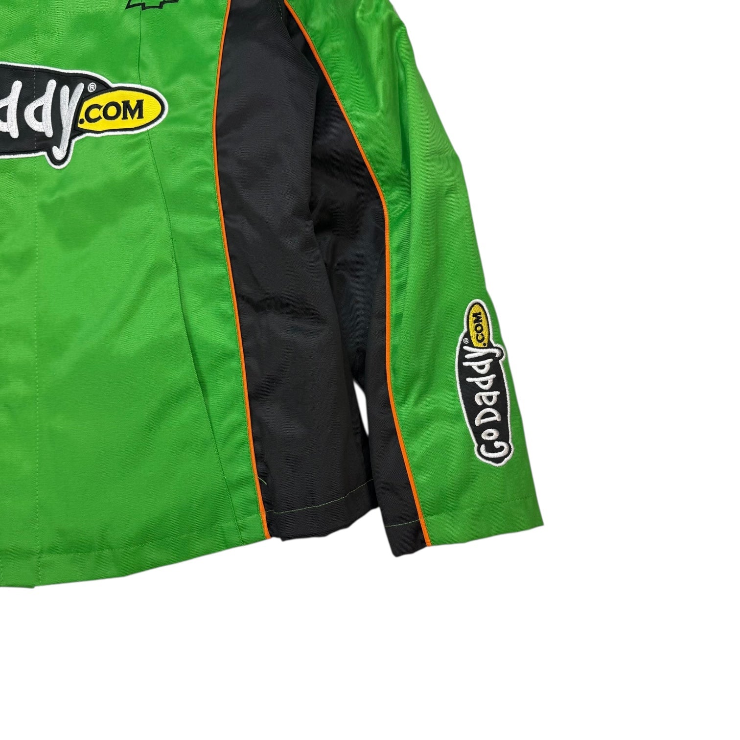 Vintage Womens NASCAR Danica Patrick Race Jacket Green/Black
