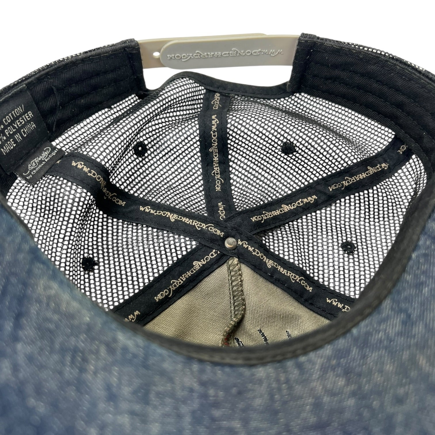 Ed Hardy By Christian Audigier Tiger Trucker Hat Camo Print