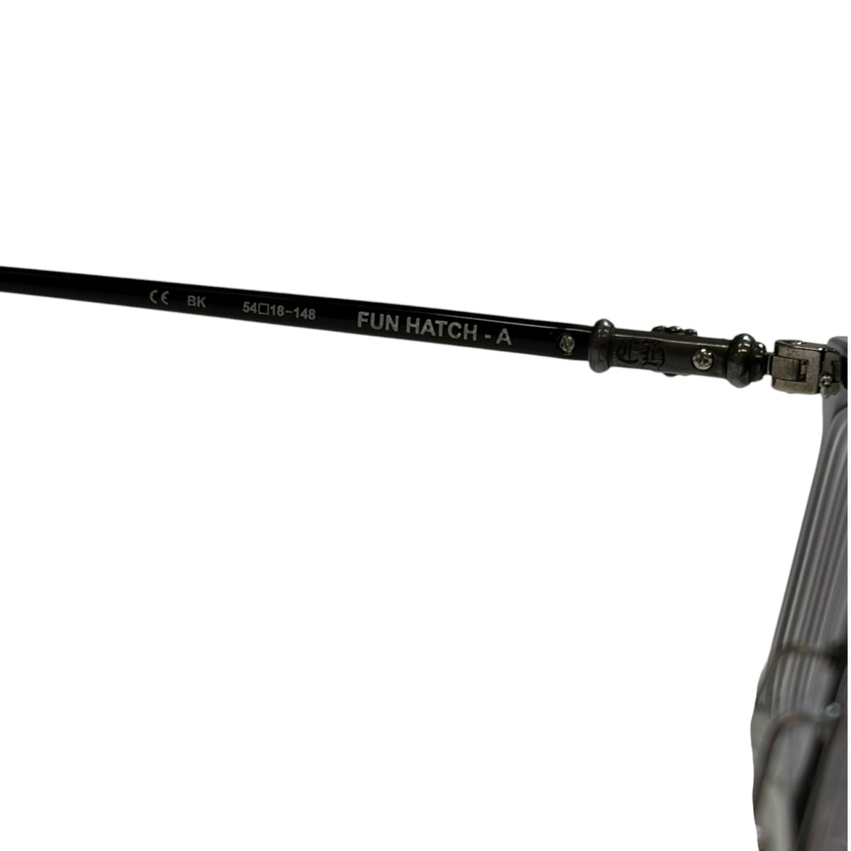 Chrome Hearts Fun Hatch-A Optical Glasses Black