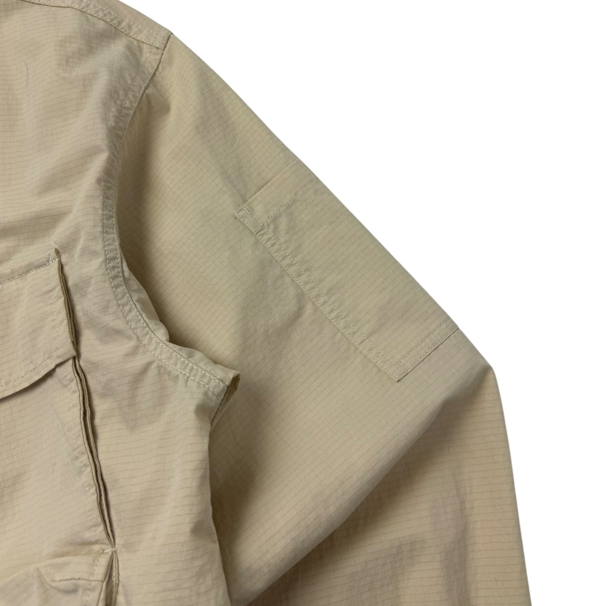 Stussy Military L/S Overshirt ‘Bone’