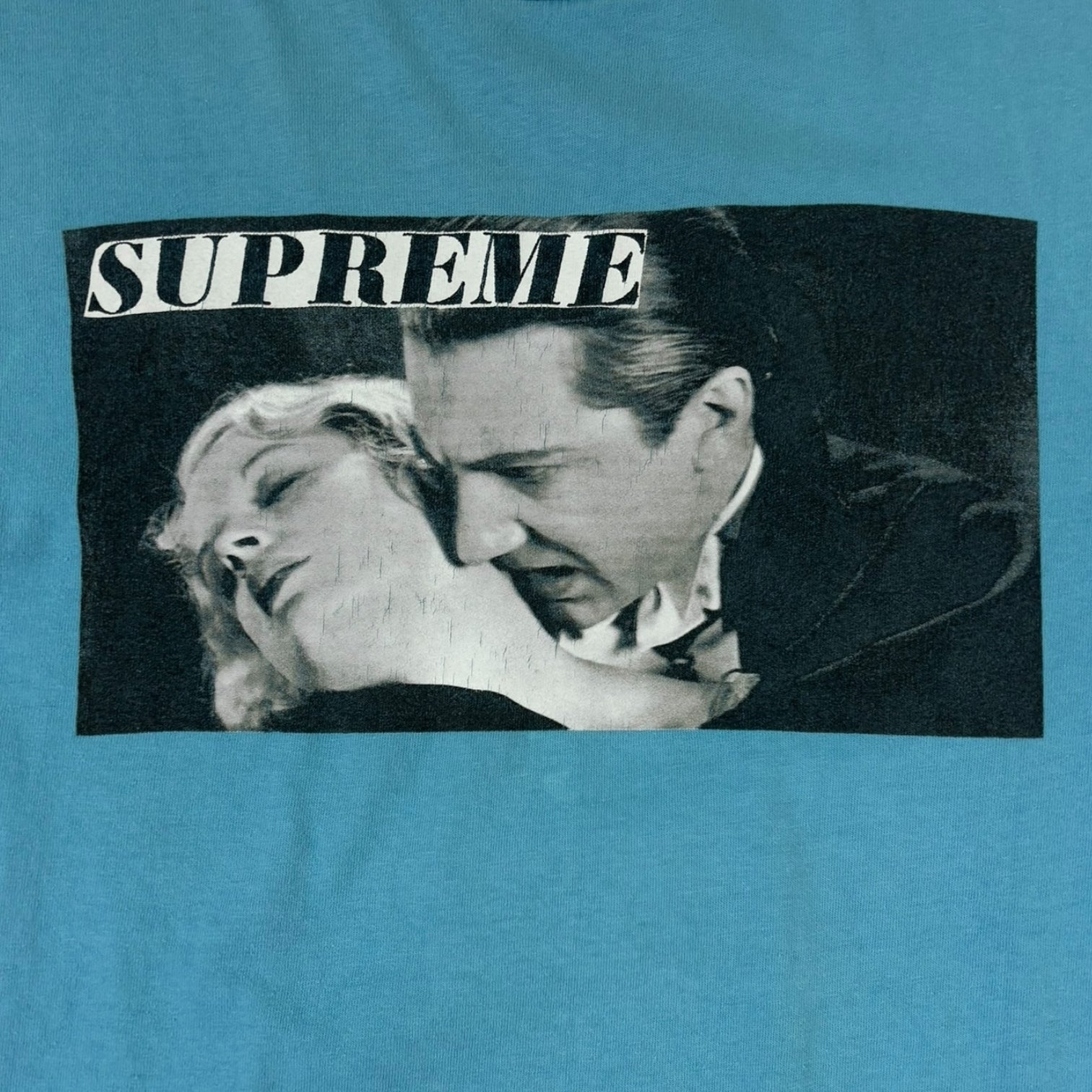 Supreme SS19 Bela Lugosi T-Shirt Blue Supreme SS19 Bela Lugosi T-Shirt Blue