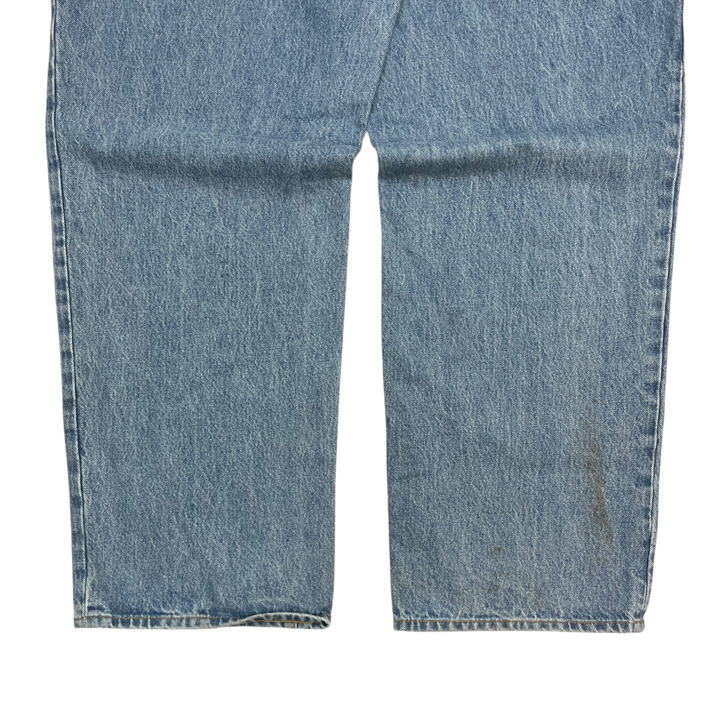 Stussy “BIGOL” Denim Pants Light Wash Blue