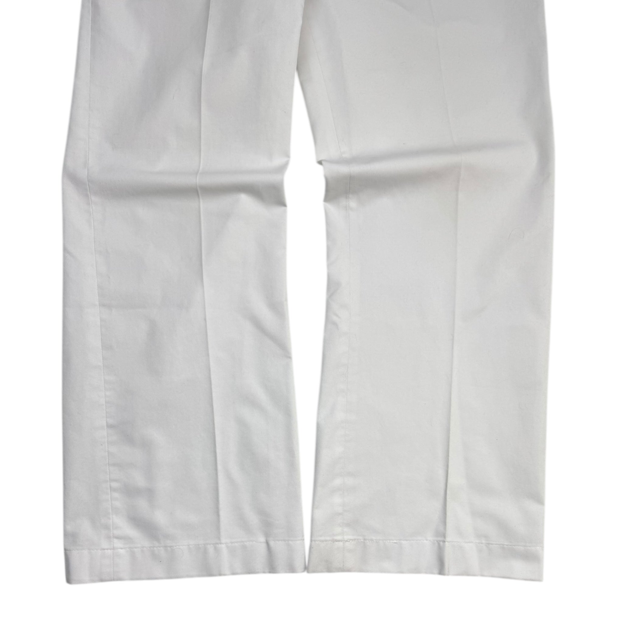 Vintage J.H. Rutter-Rex Navy Trousers White