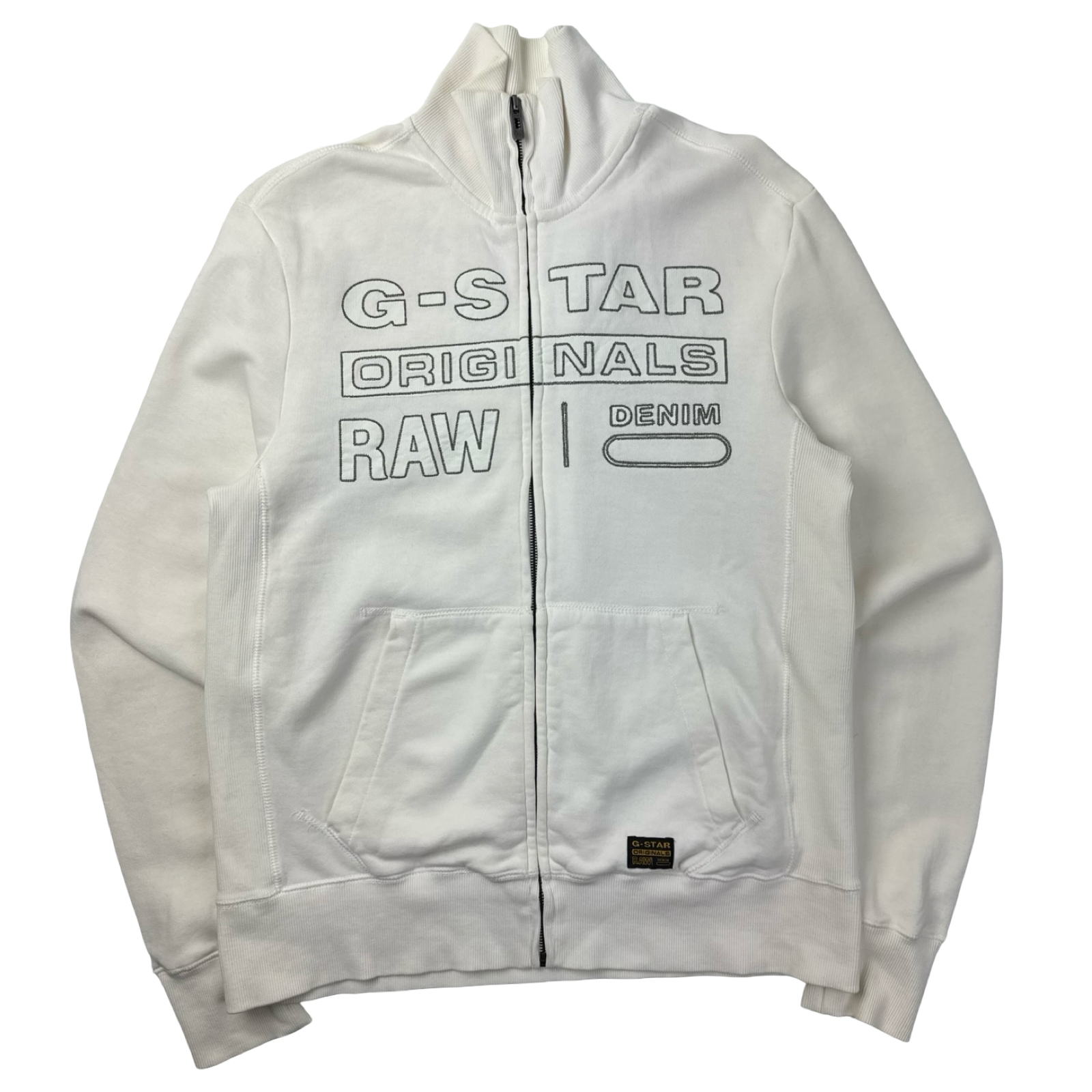 Vintage Y2K G-Star Full Zip Up Sweatshirt