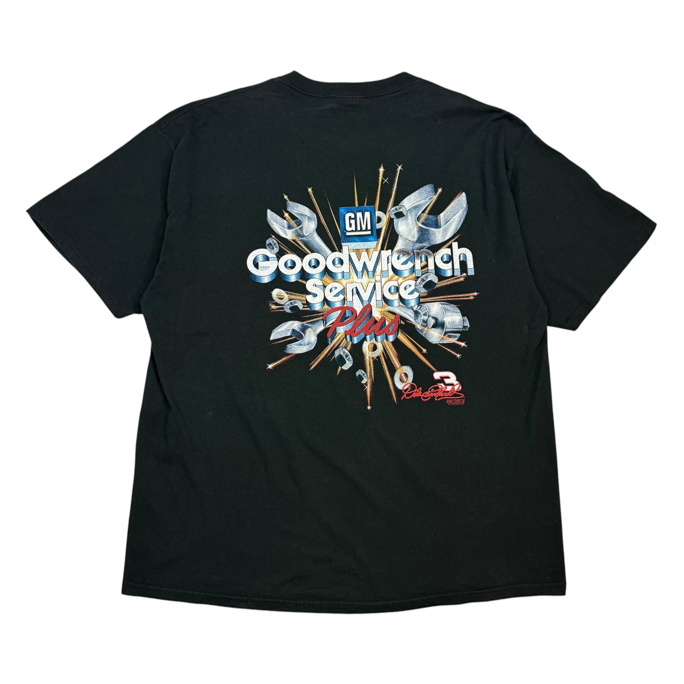 Vintage Dale Earnhardt GM Gooodwrench Services Tee Black
