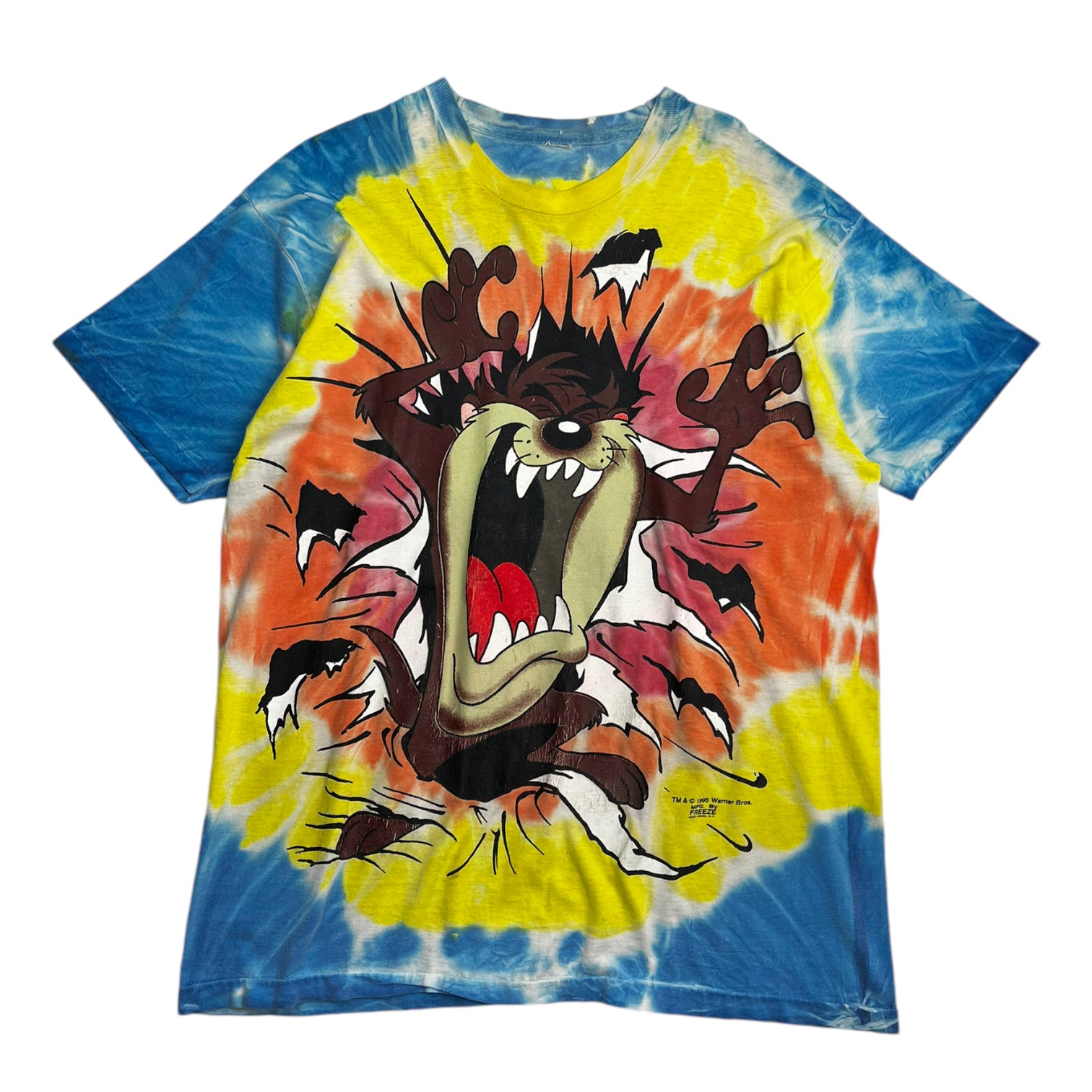 1995 Looney Tunes Taz Tie Dye Tee