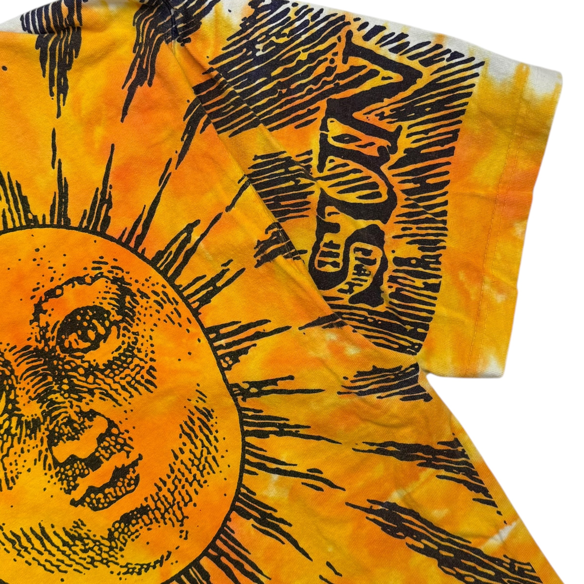 1992 Liquid Blue Sun And Moon Tie Dye Tee