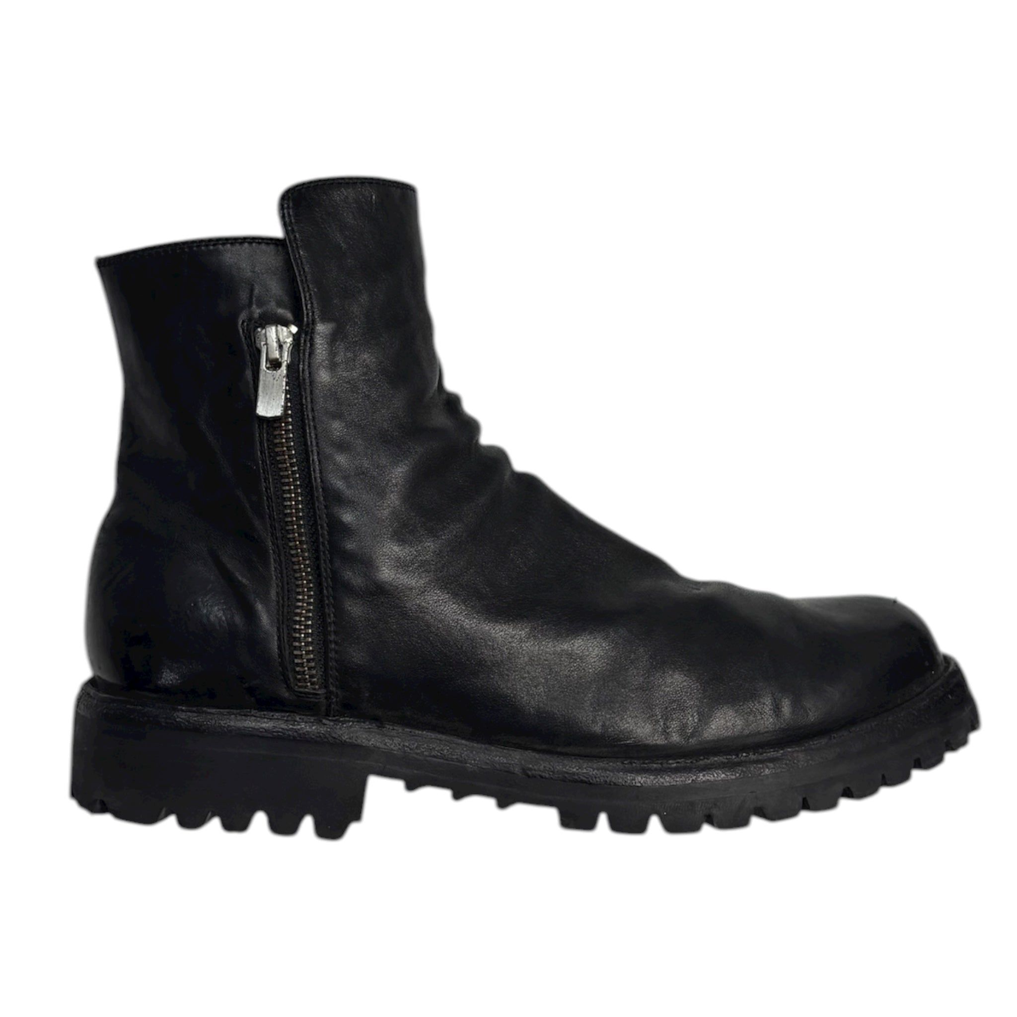 Officine Creative Ikonic Side- Zip Low Boot (Used)