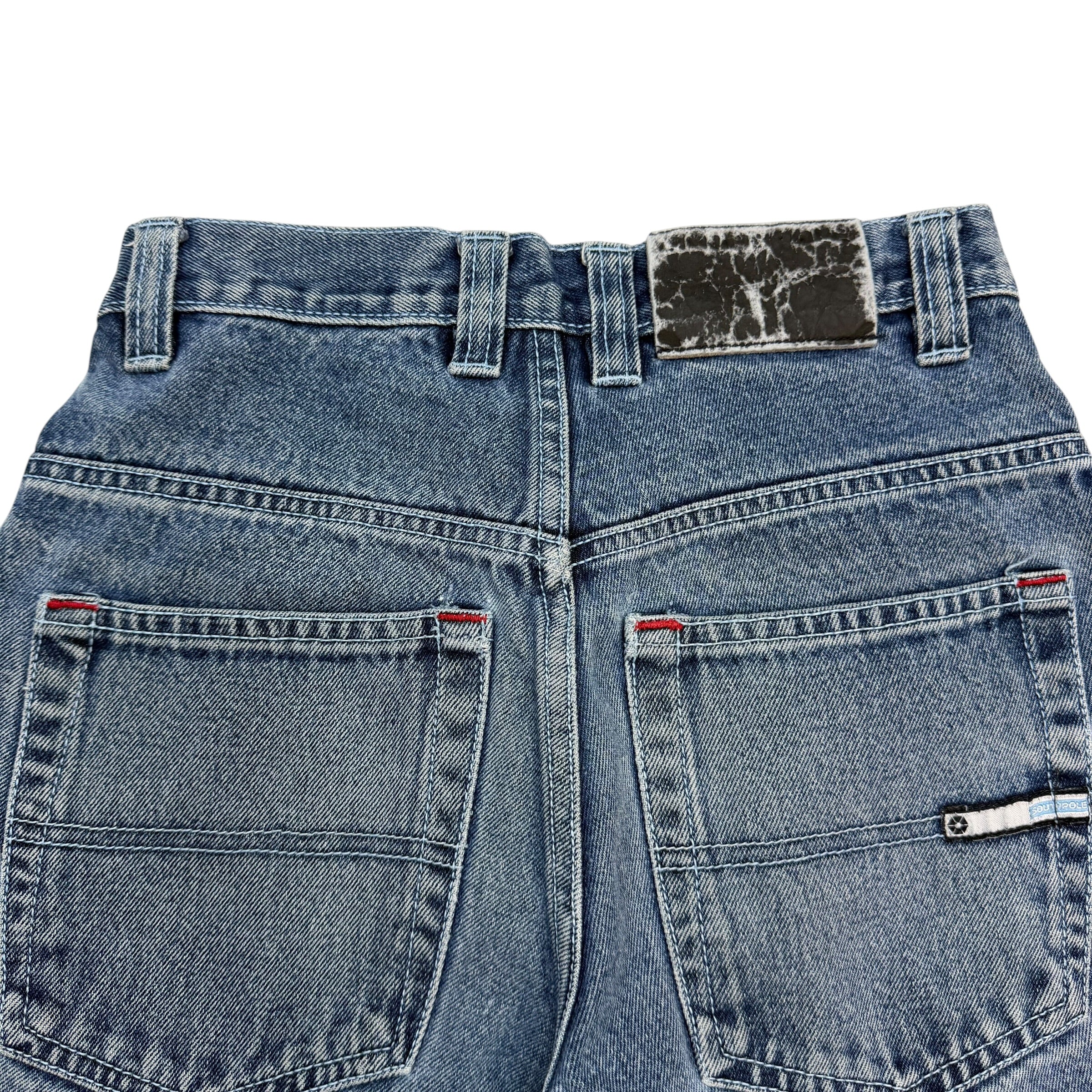 (W) Vintage Southpole Denim Shorts Blue