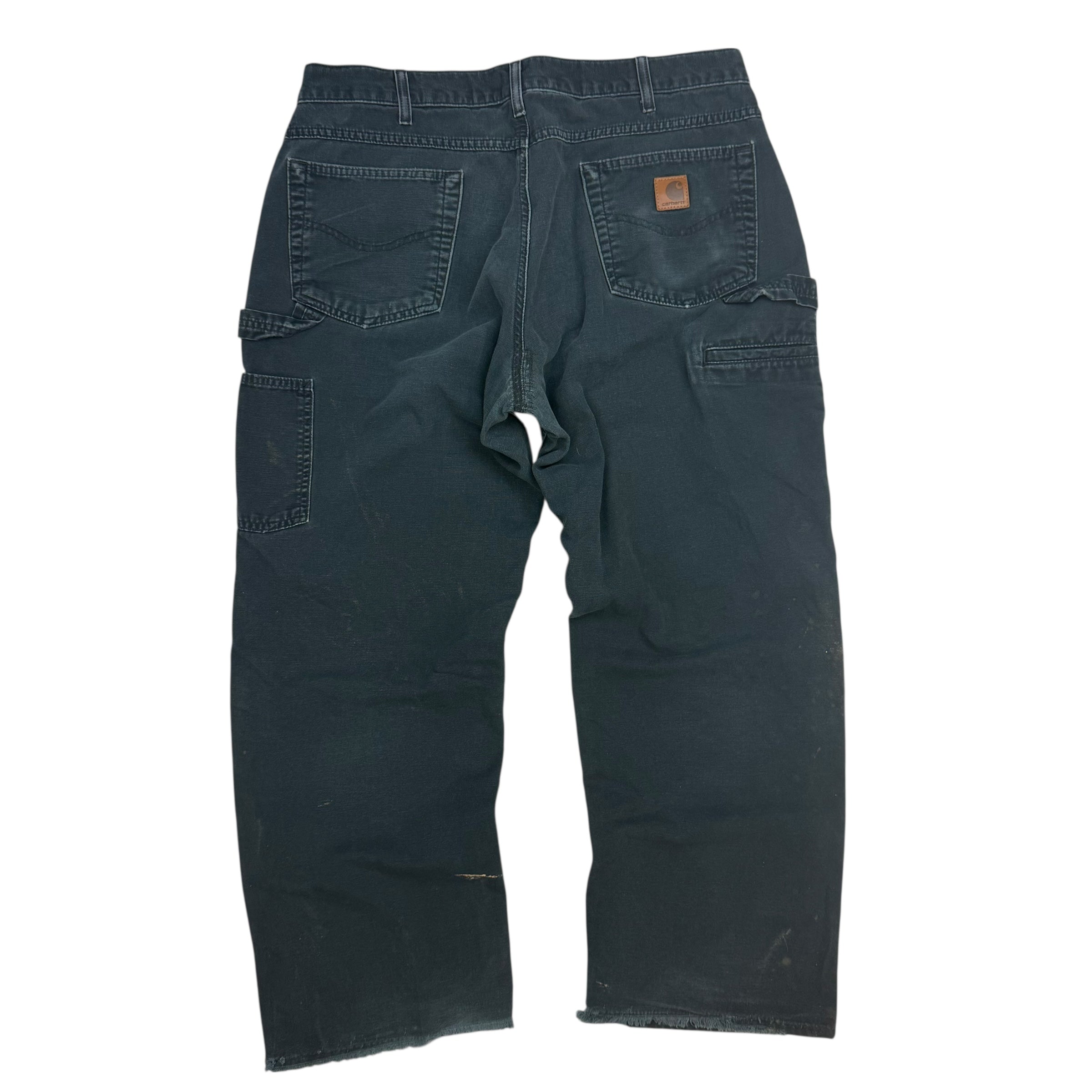 Vintage Carhartt Dungaree Pants Black