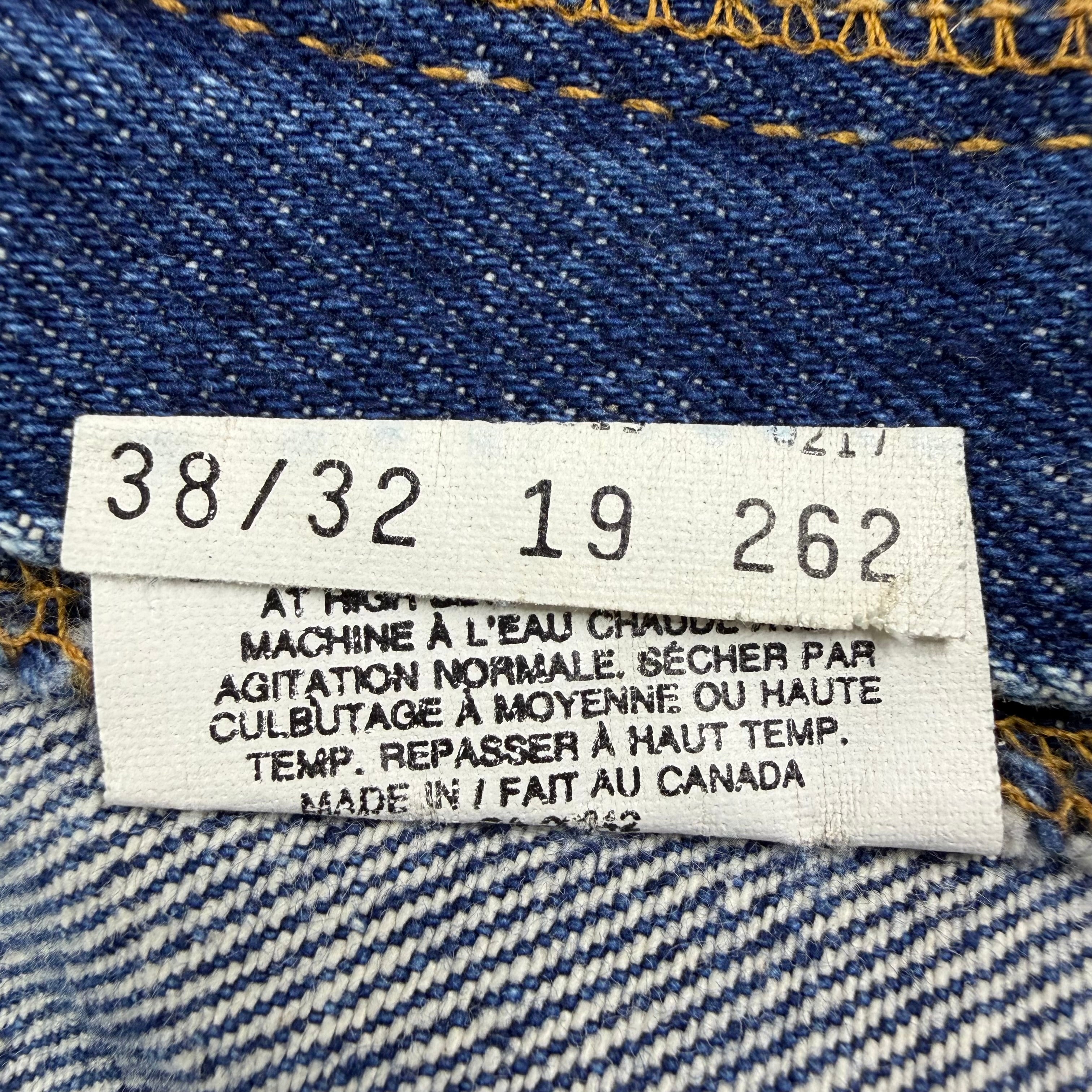 Vintage Levi’s 619 Orange Tab Denim Jeans Blue
