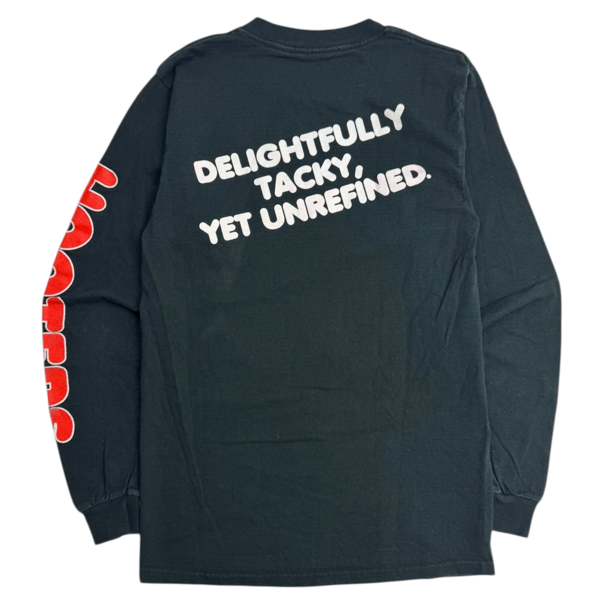 Vintage Hooters Sleeve Spellout Longsleeve Shirt