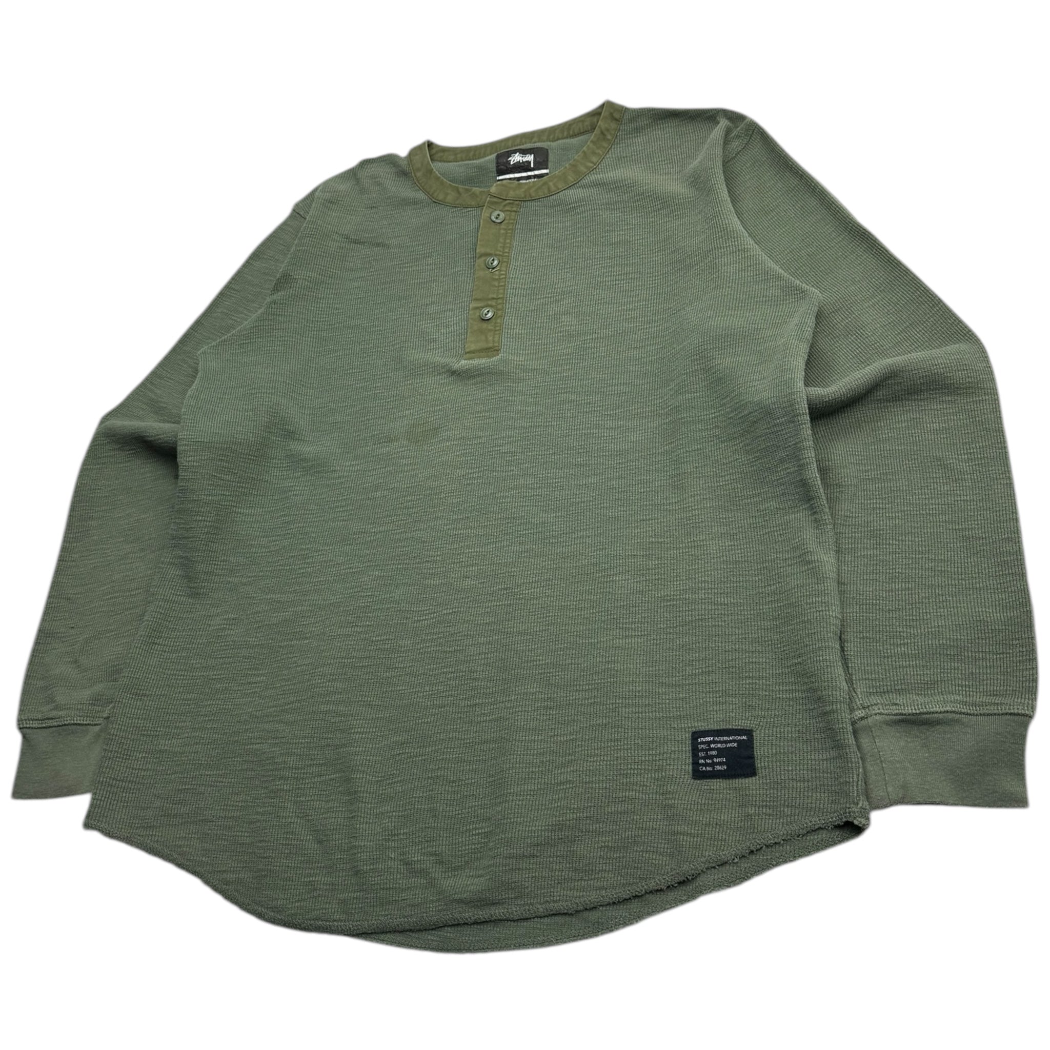 Stussy Henley Thermal Longsleeve