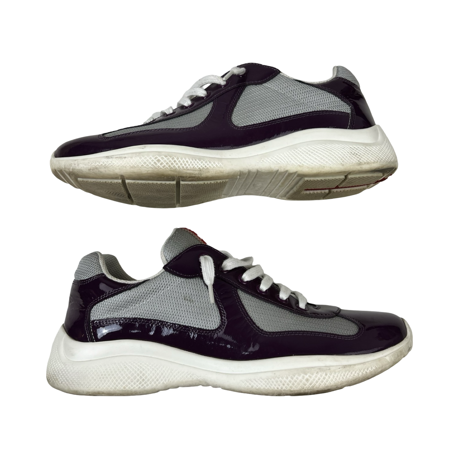 Prada America's Cup Biker Fabric Sneakers (Used)
