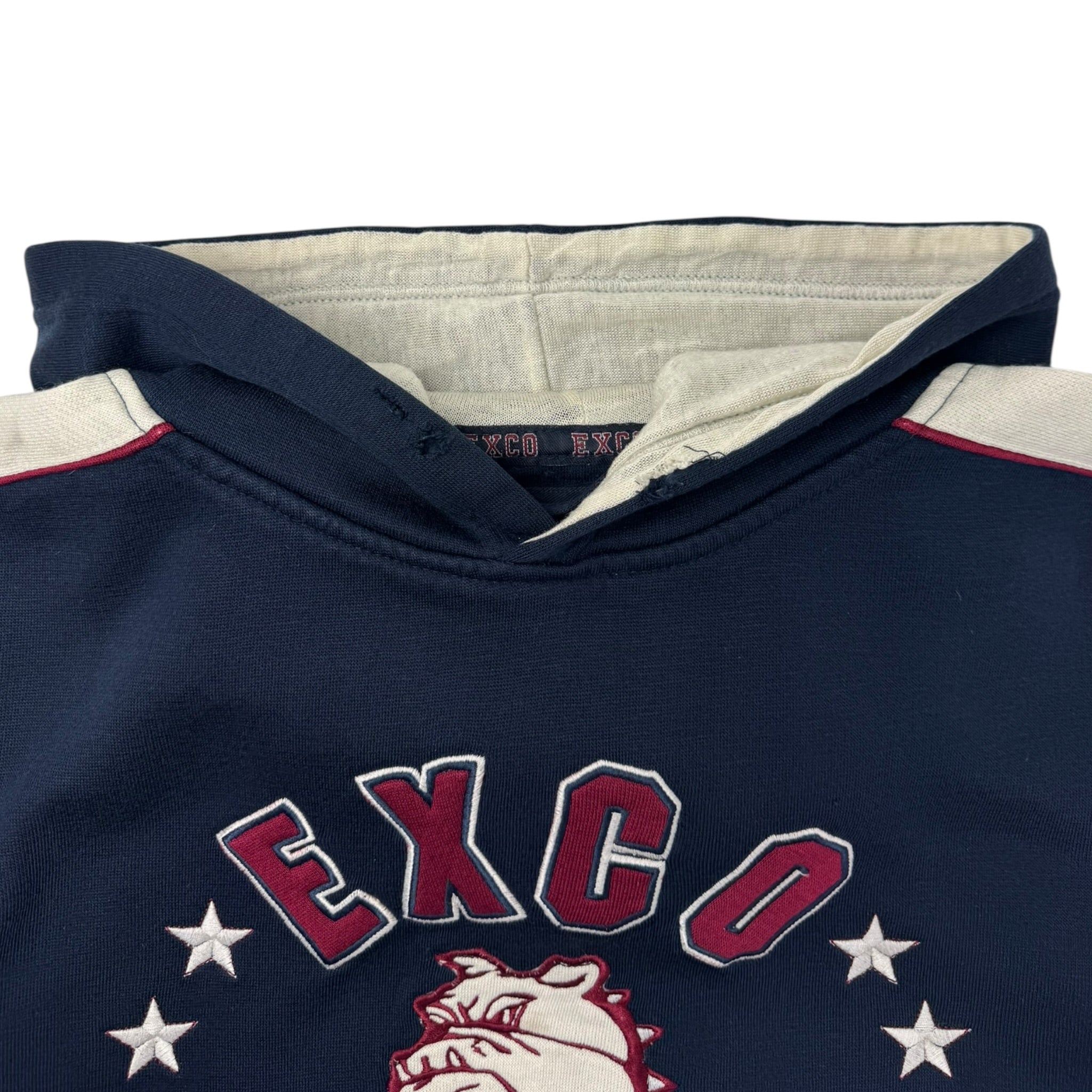 Vintage Y2K EXCO Jeans Bull Dog Hoodie