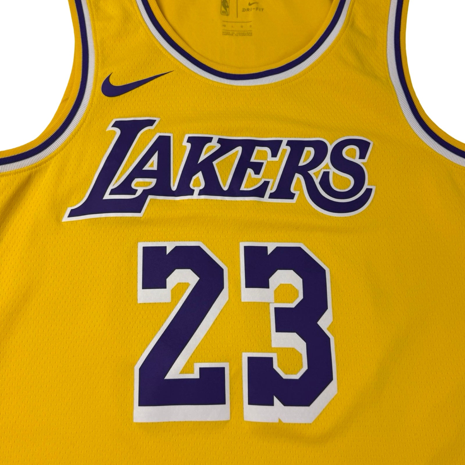 Los Angeles Lakers LeBron James Nike Jersey